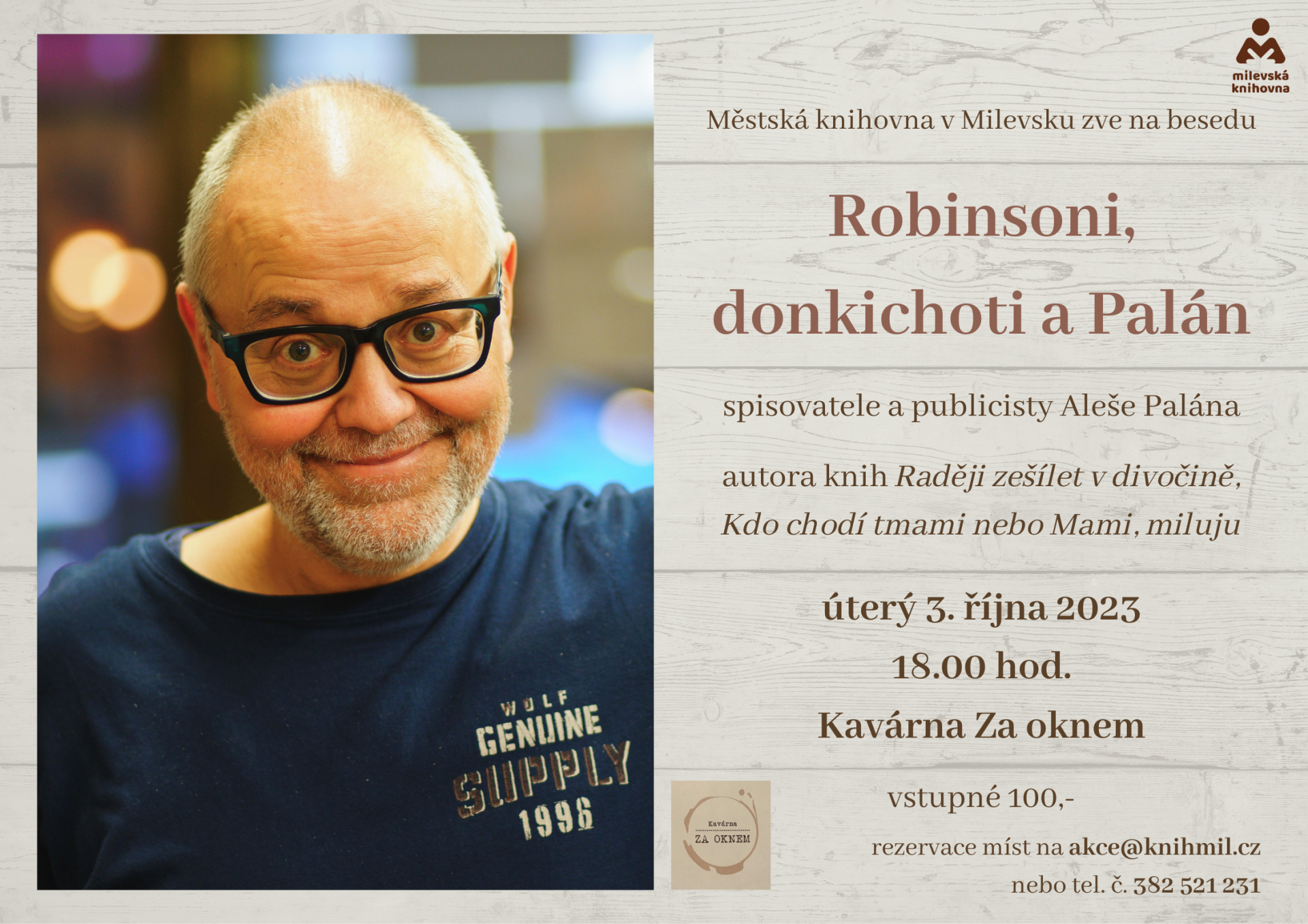 Plakát Robinsoni, donkichoti a Palán