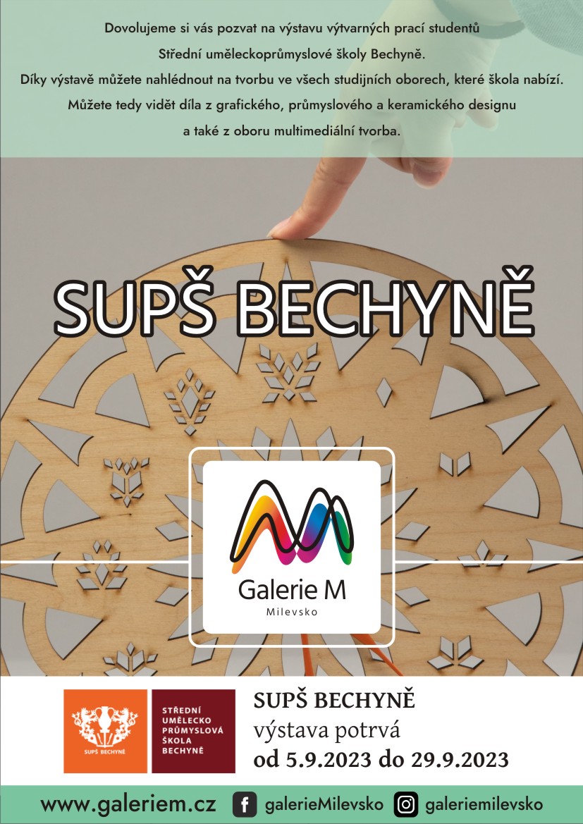 Plakát SUPŠ BECHYNĚ