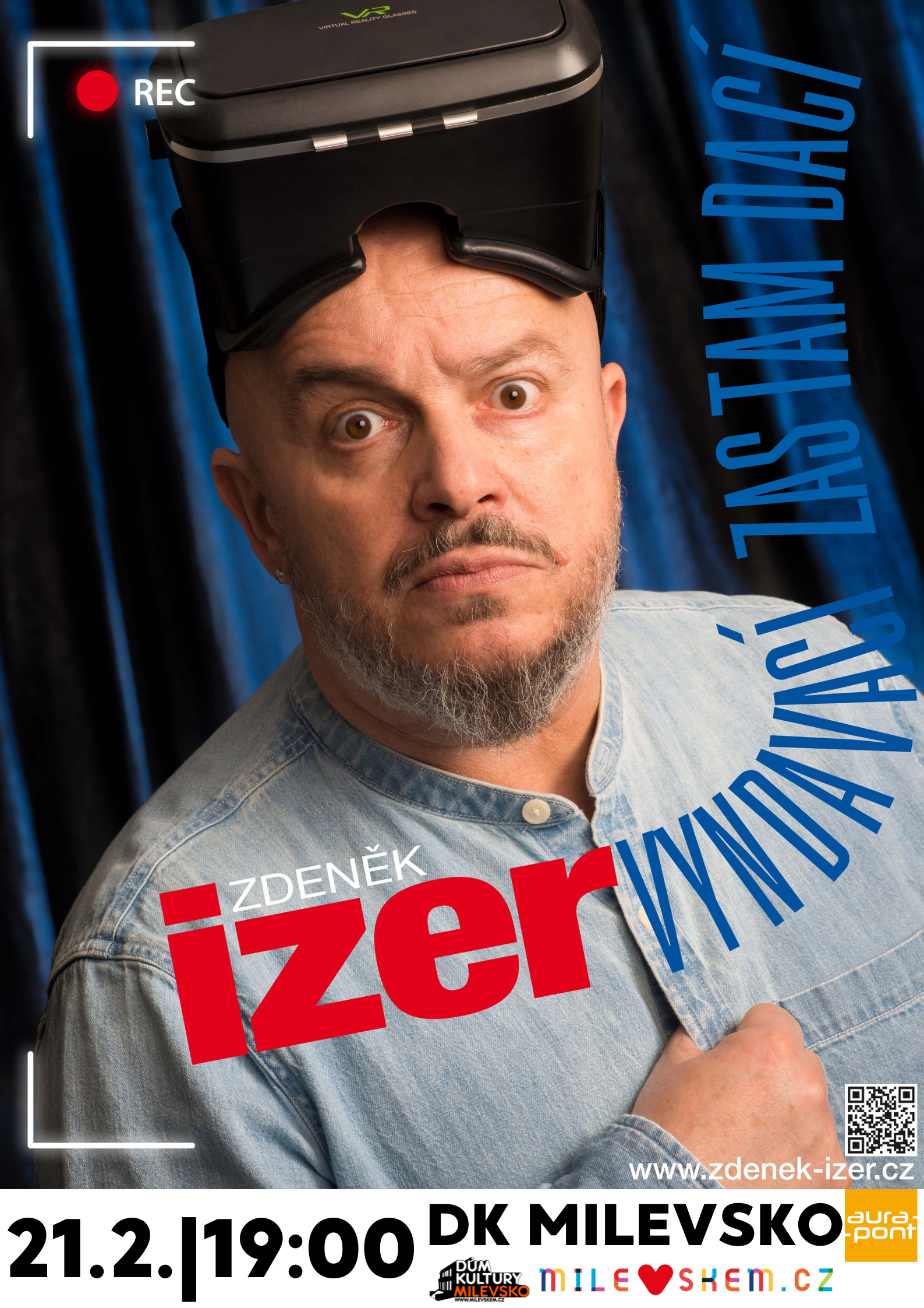 Plakát Zdeněk Izer - Vyndavací zas tam dací