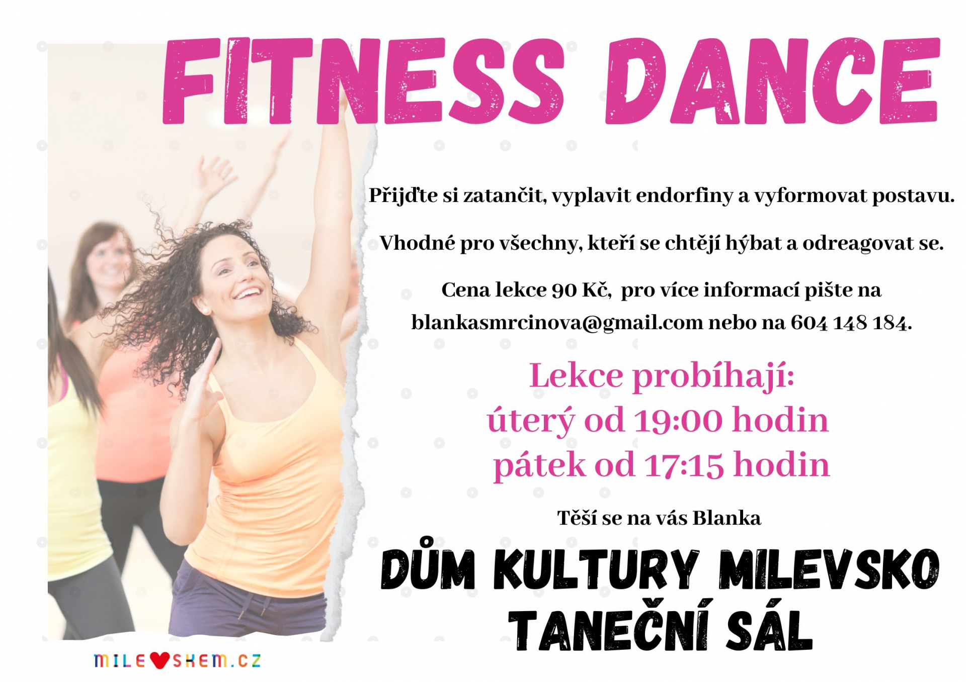 Plakát Fitness dance