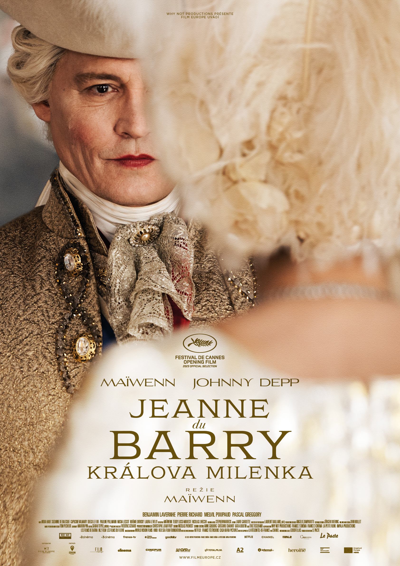 Plakát JEANNE DU BARRY - KRÁLOVA MILENKA