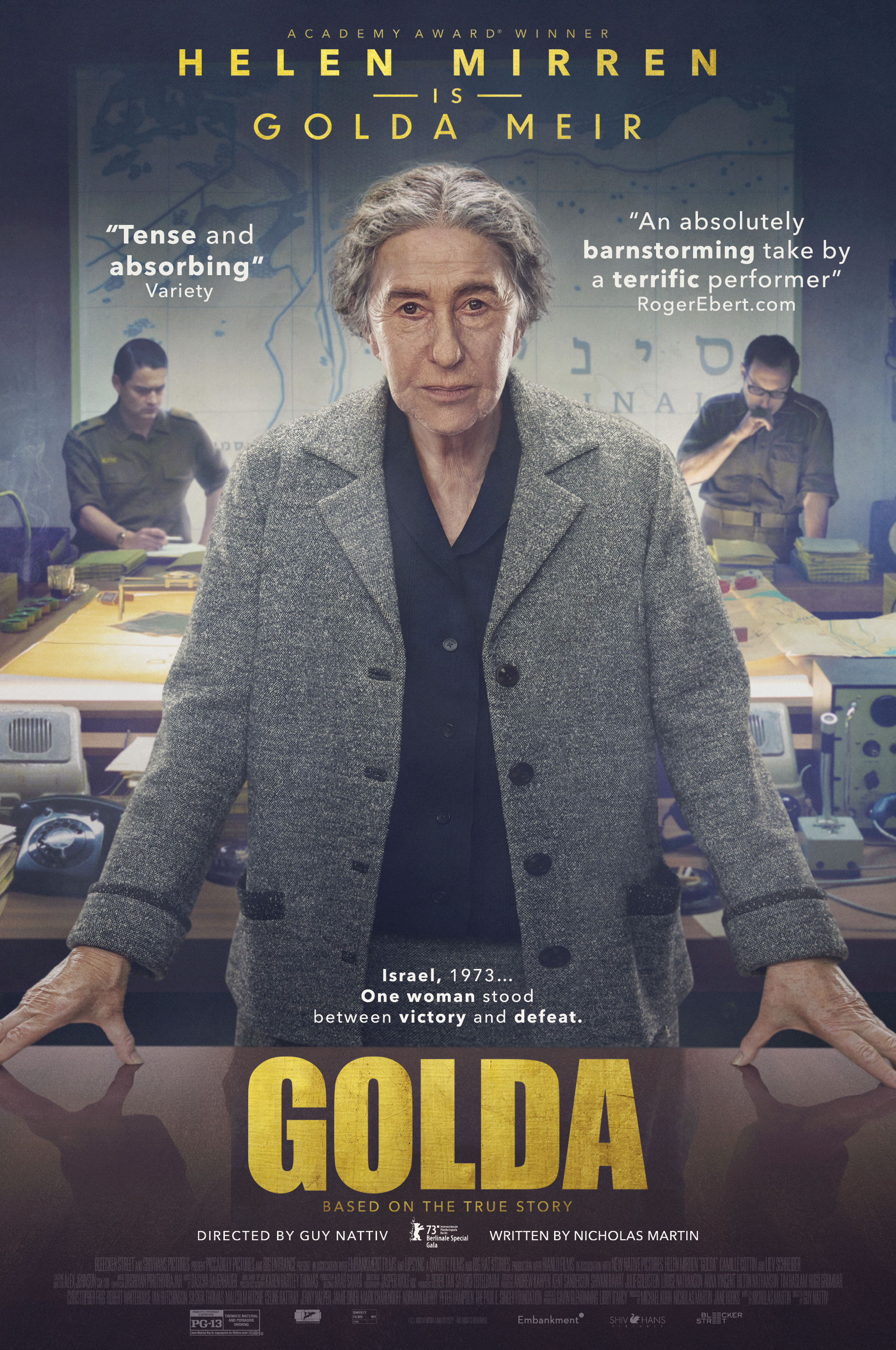 Plakát GOLDA - ŽELEZNÁ LADY IZRAELE
