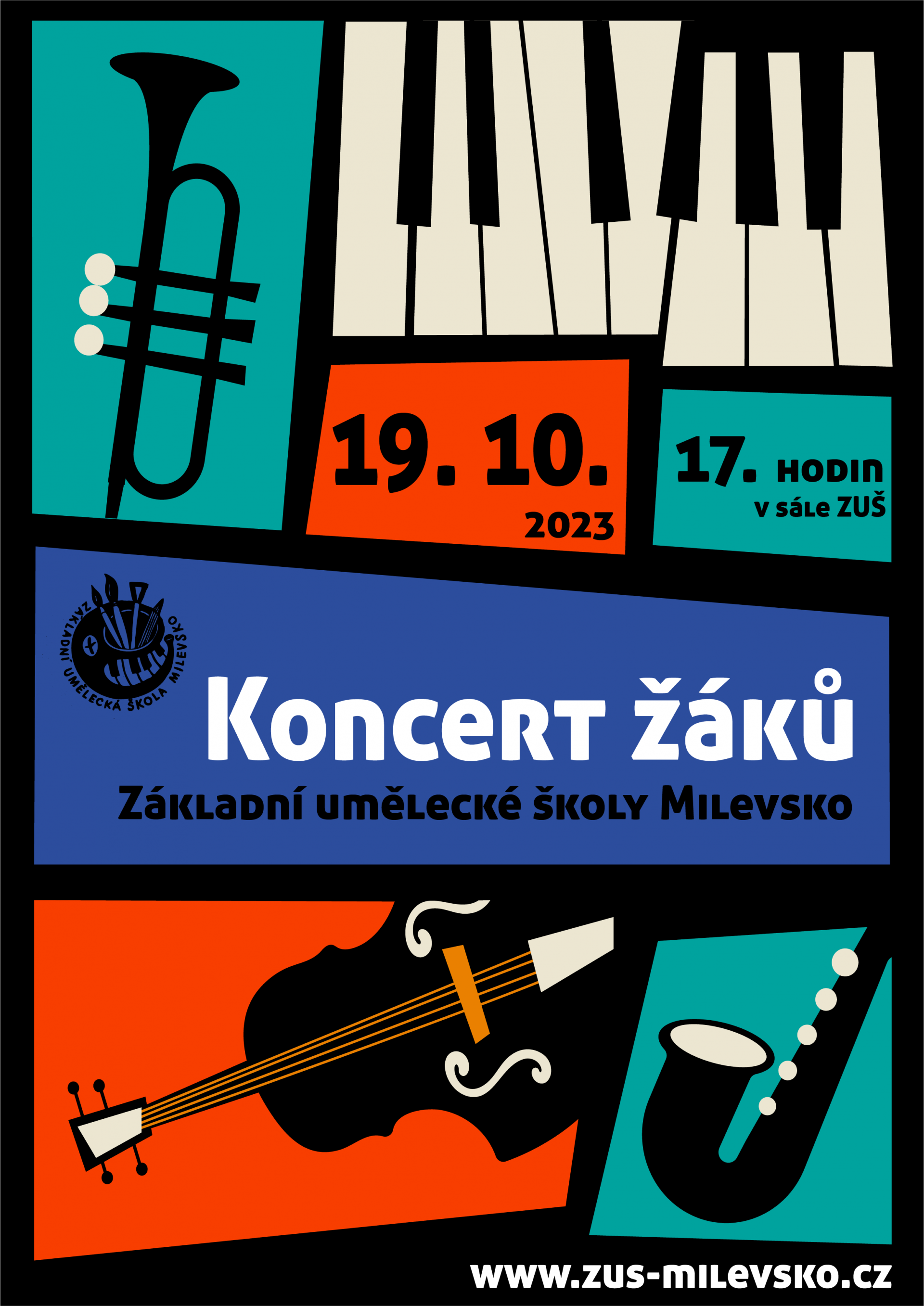 Plakát Koncert žáků