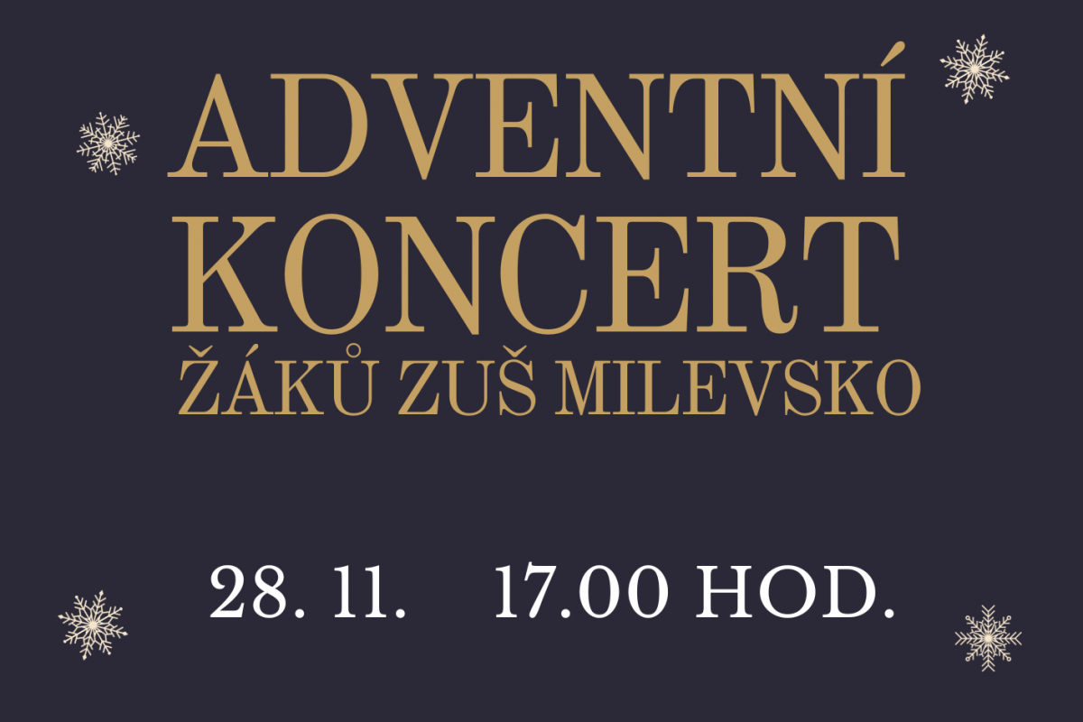Foto Adventní koncert žáků ZUŠ