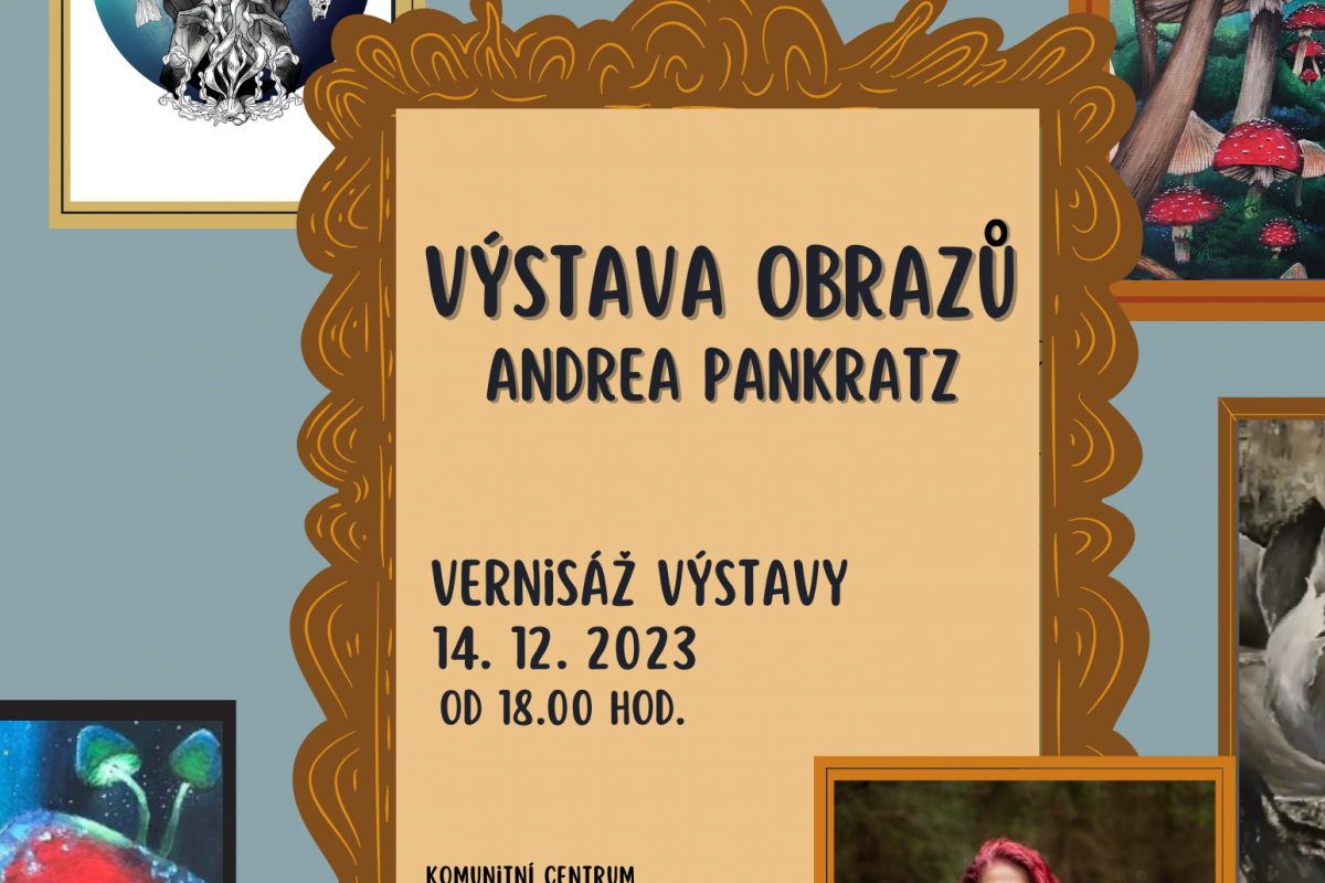 Foto Vernisáž výstavy výtvarnice Andrei Pankratz