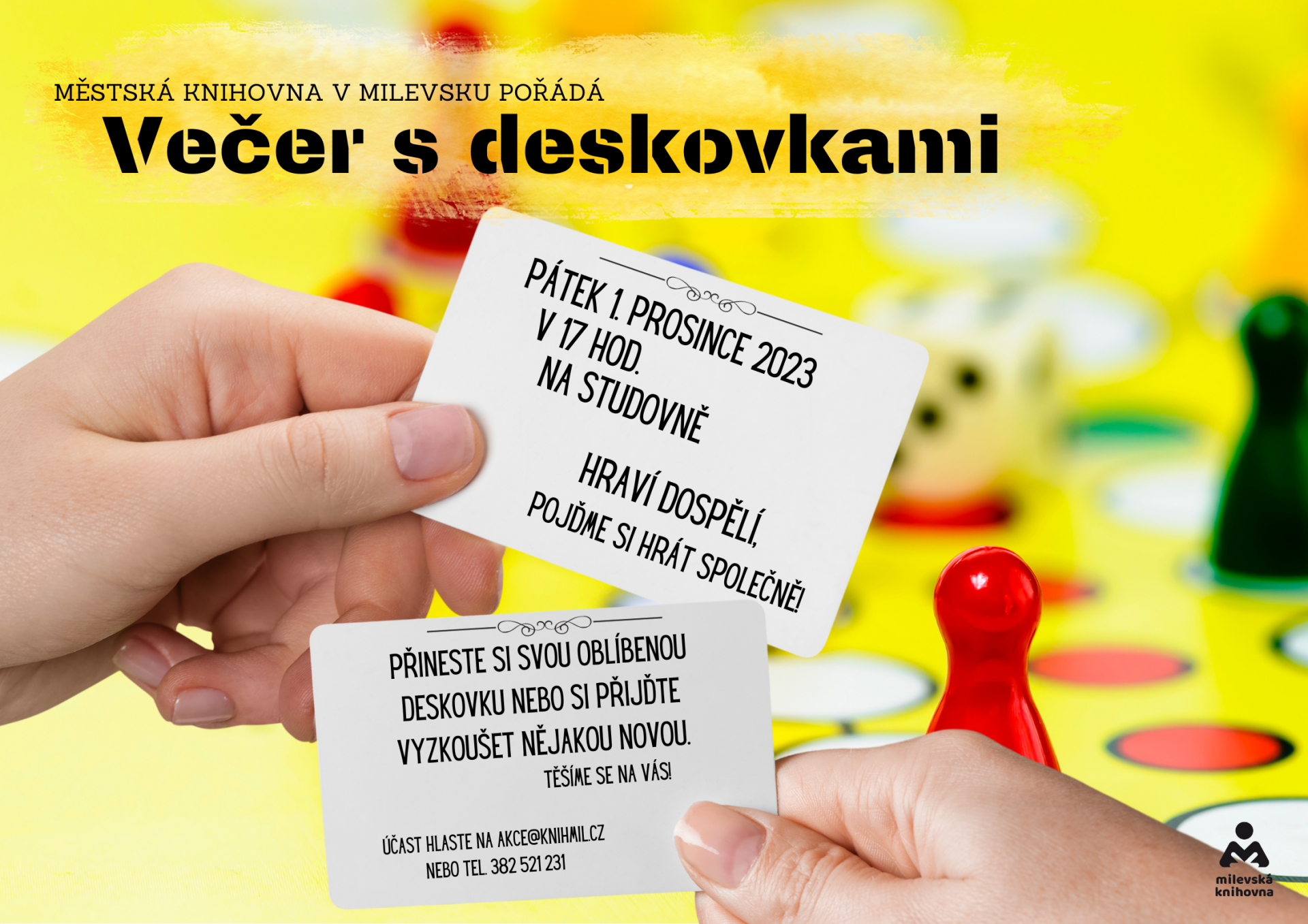 Plakát Večer s deskovkami