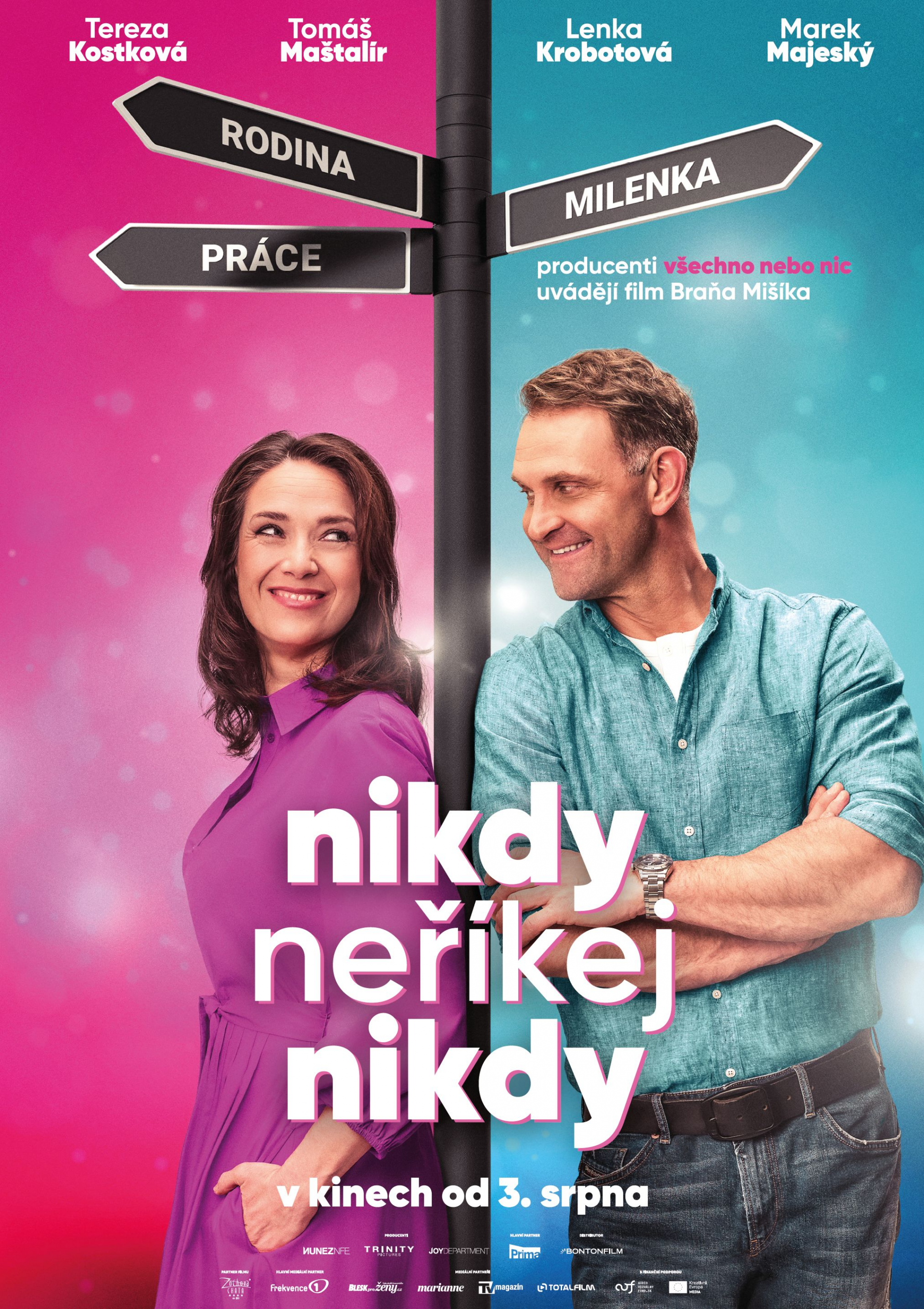 Plakát NIKDY NEŘÍKEJ NIKDY  