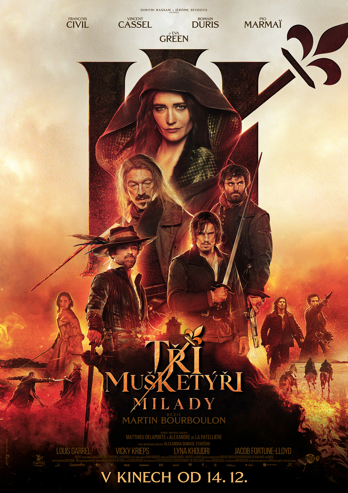 Plakát TŘI MUŠKETÝŘI: MILADY