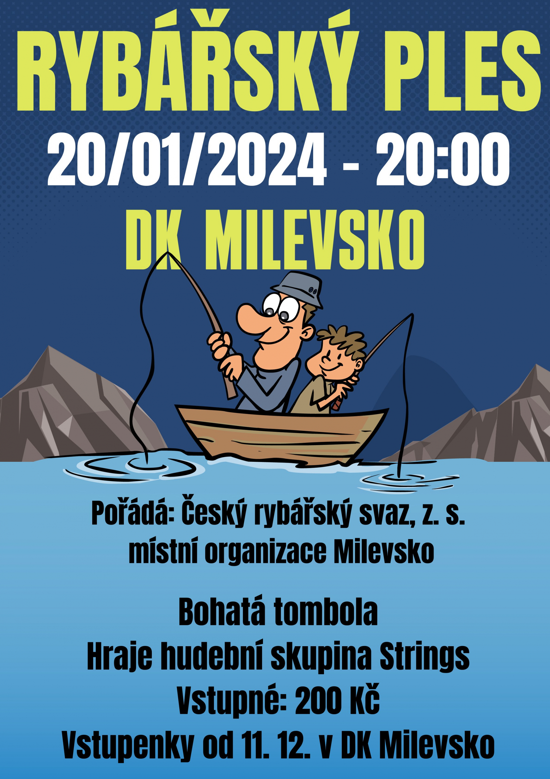 Plakát Rybářský ples