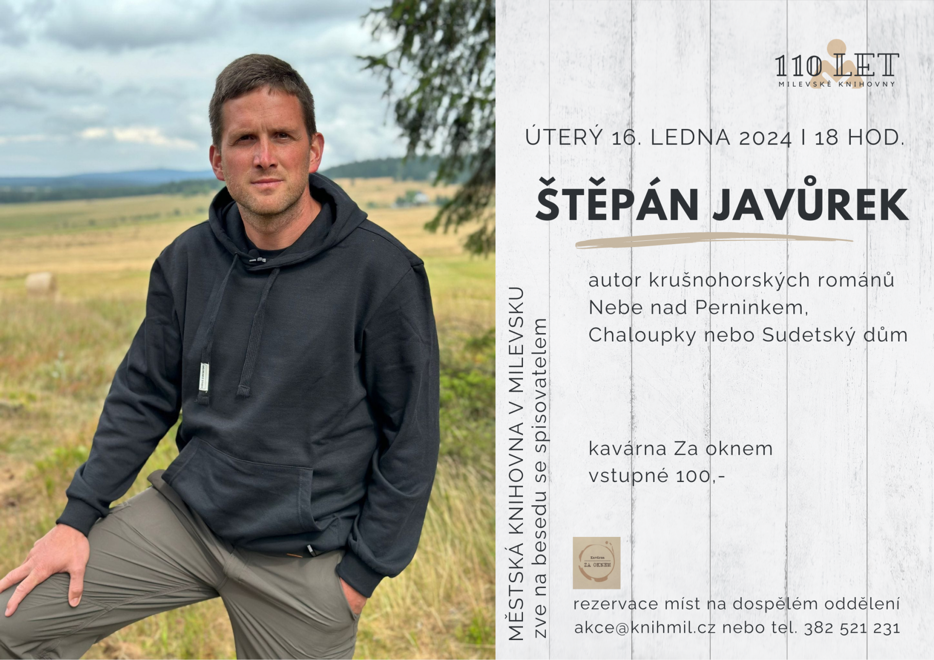 Plakát Beseda: Štěpán Javůrek