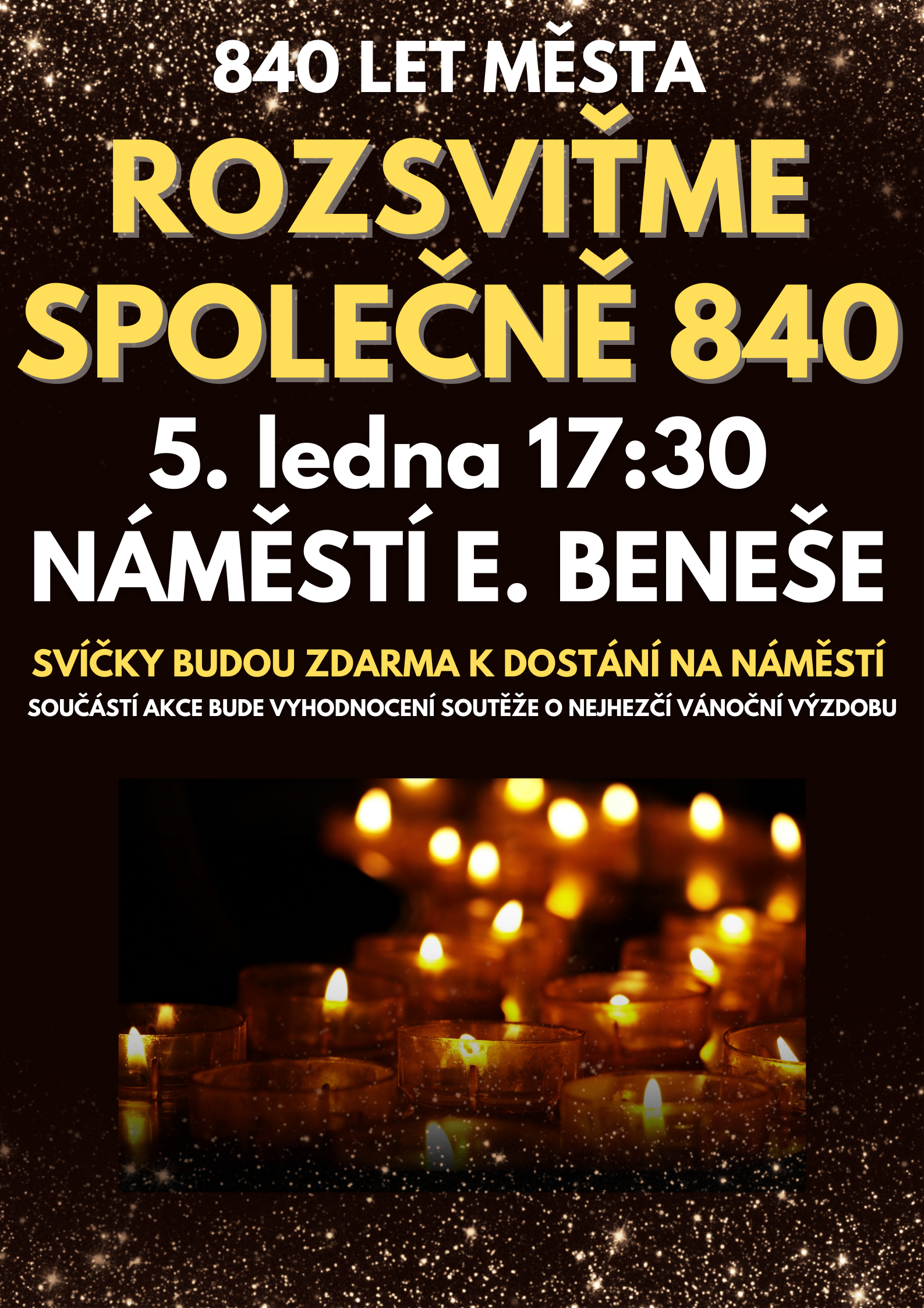Plakát Rozsviťme společně 