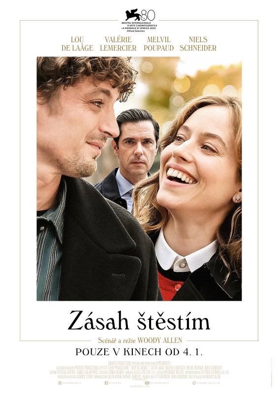Plakát ZÁSAH ŠTĚSTÍM