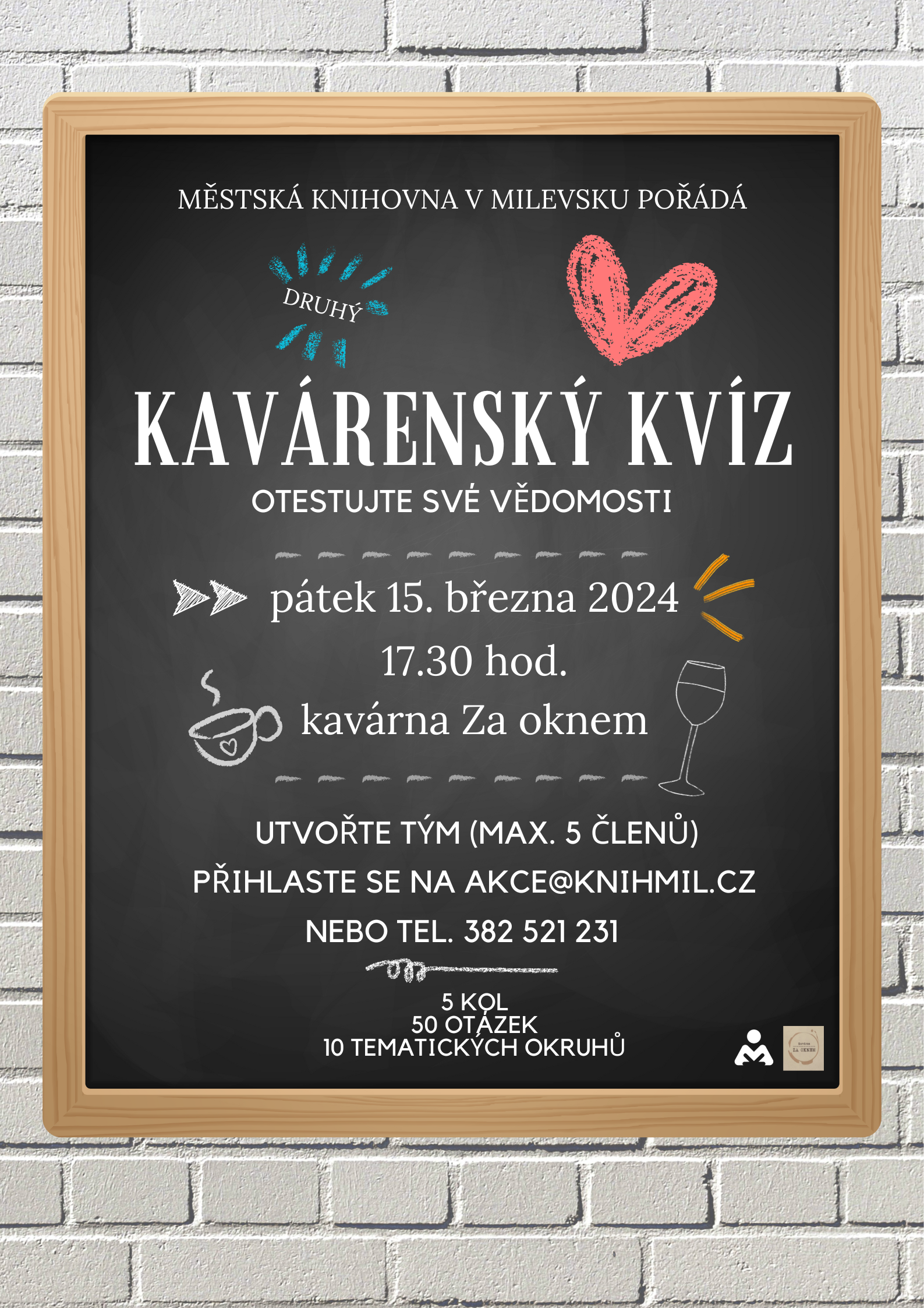 Plakát Kavárenský kvíz