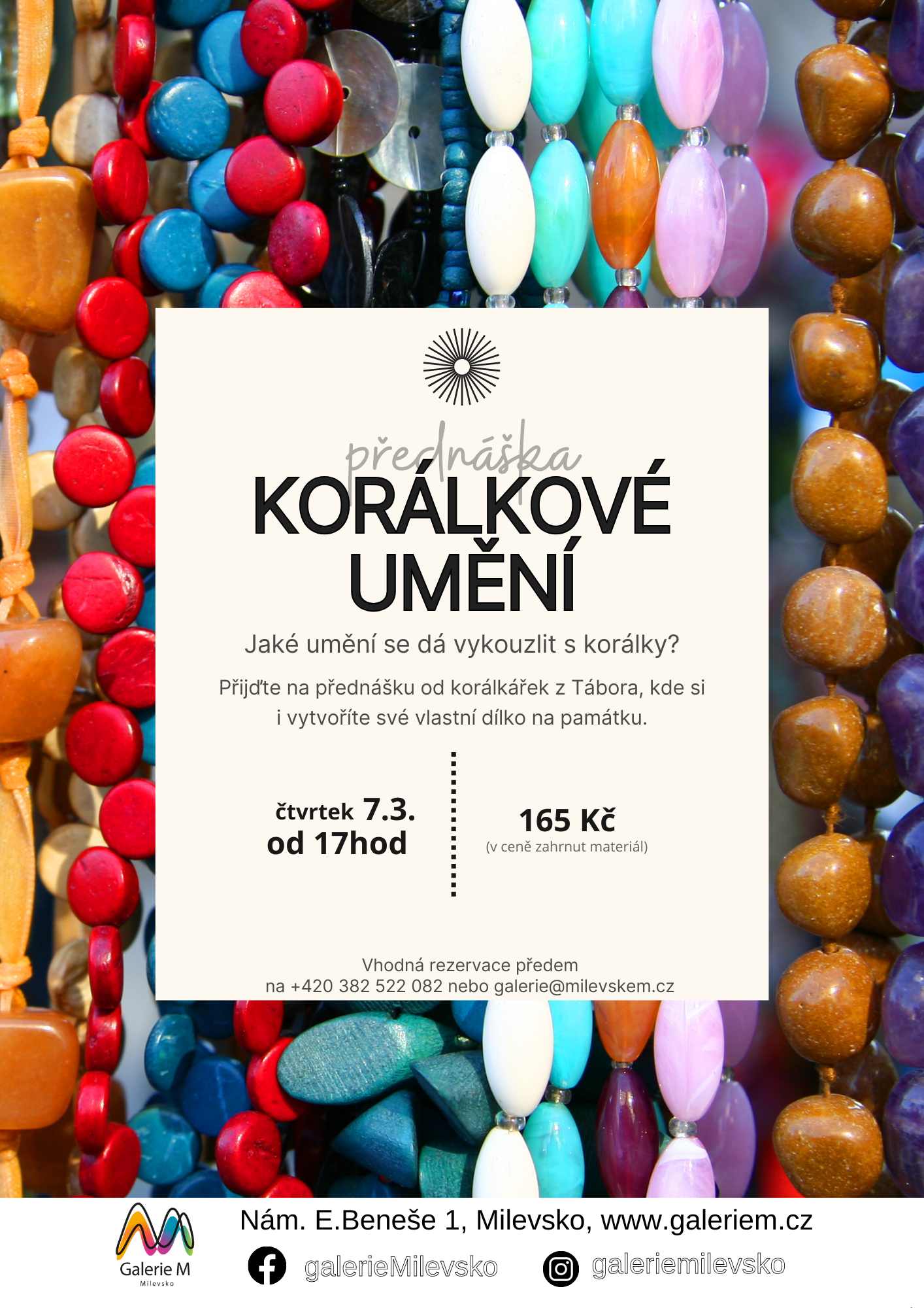 Plakát Korálkové umění
