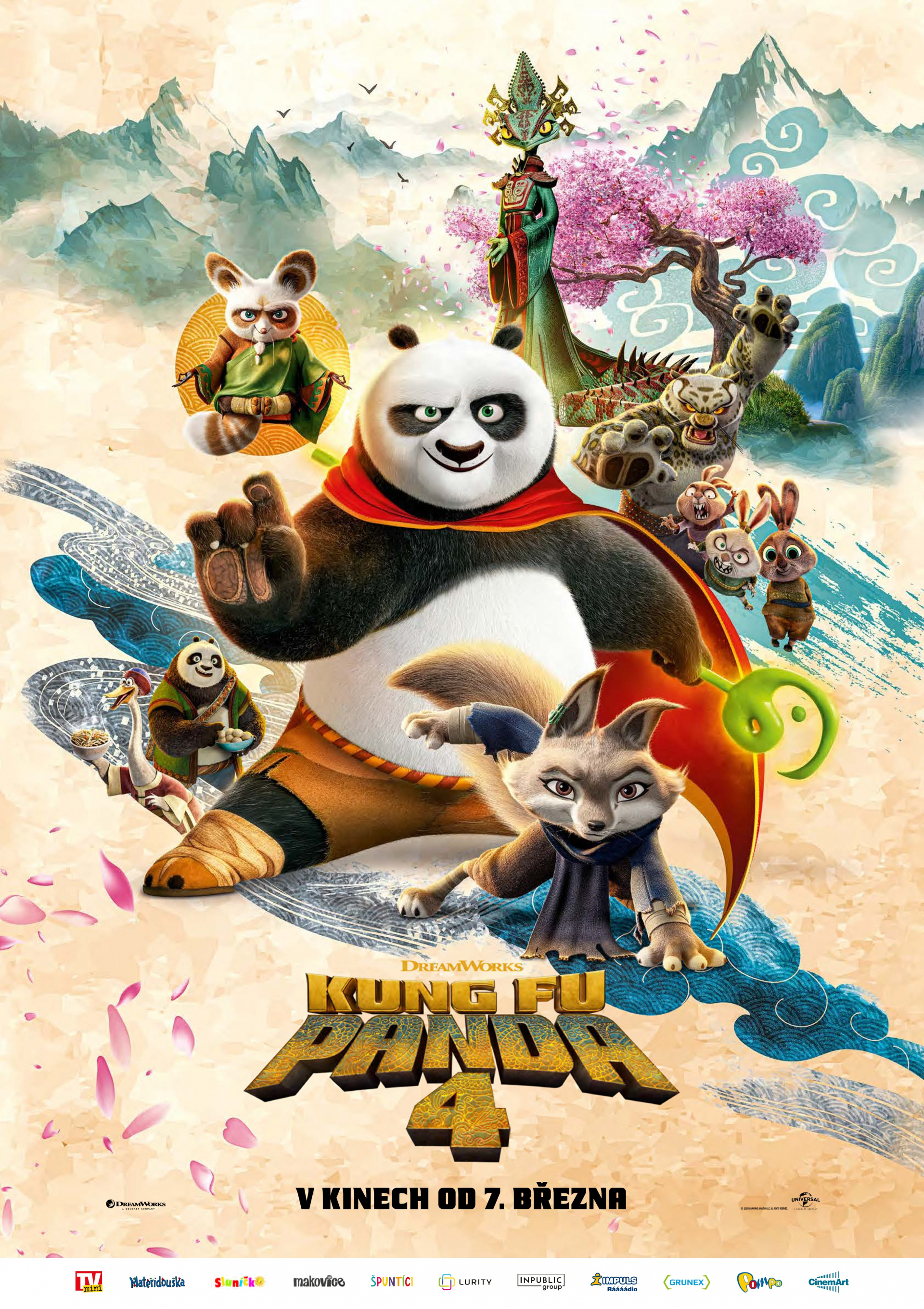 Plakát Kung Fu Panda 4