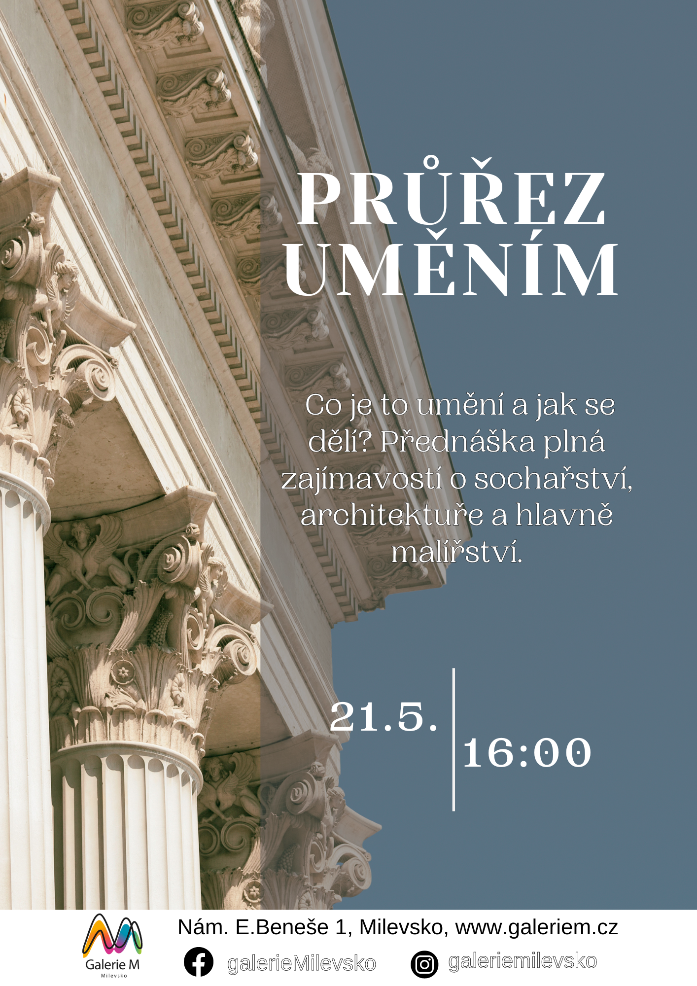 Plakát Průřez uměním