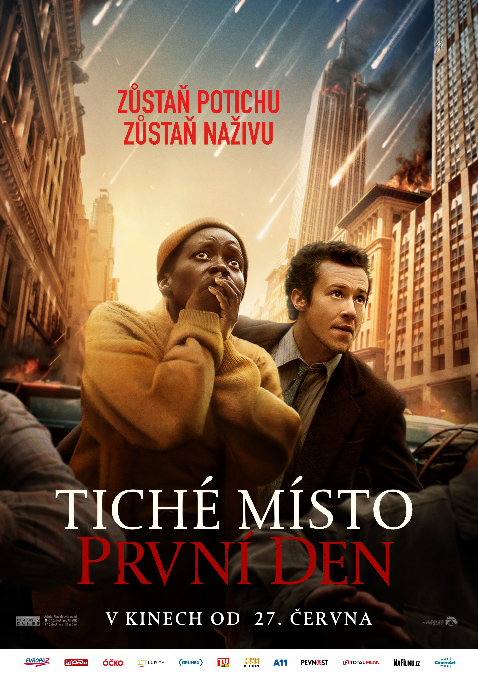 Plakát Tiché místo: První den