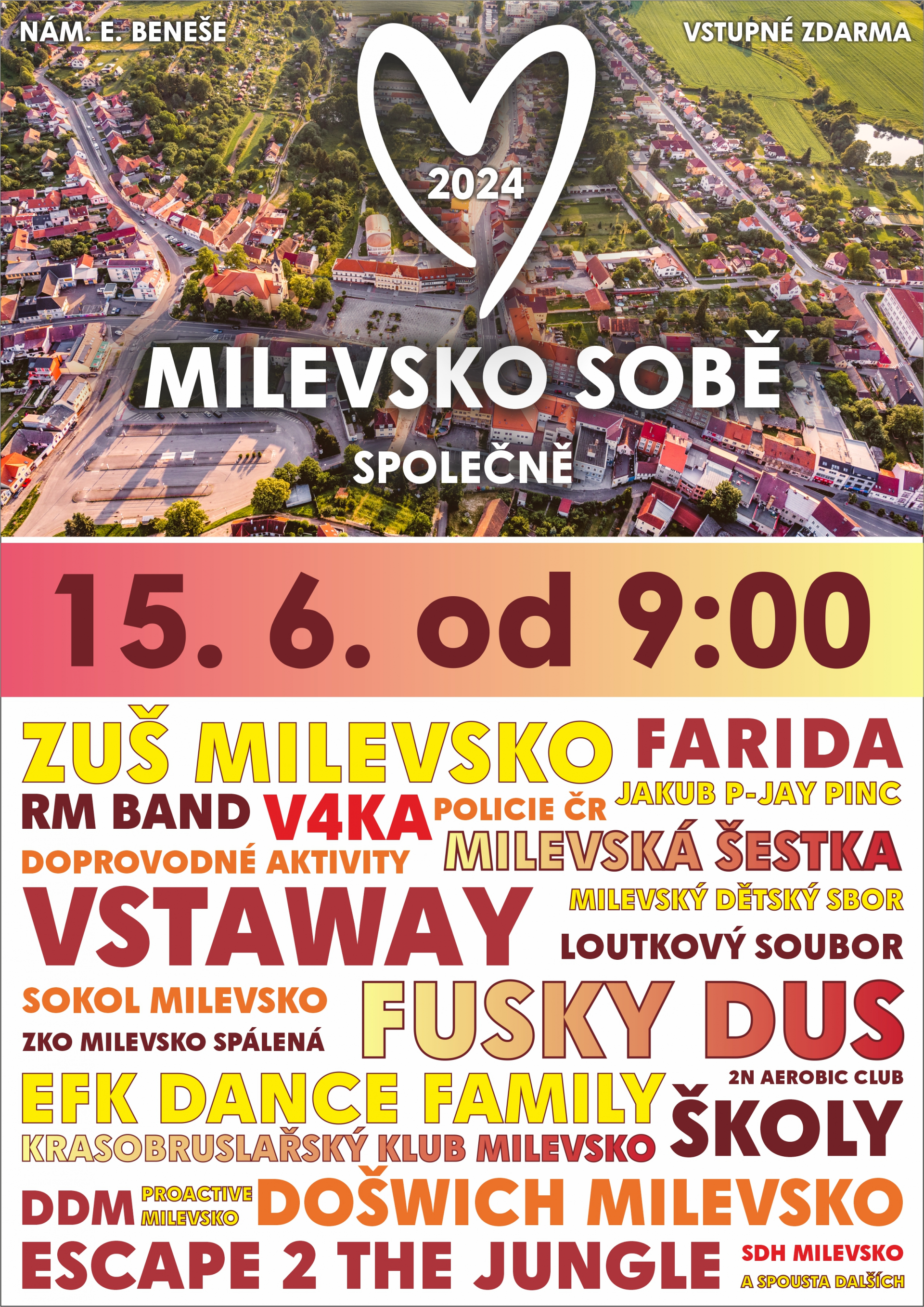 Plakát Milevsko sobě