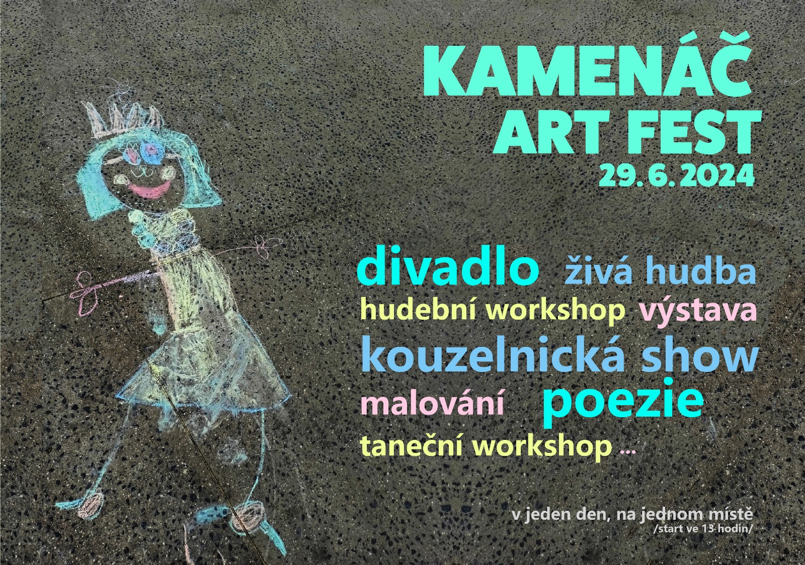 Plakát Kamenáč art fest