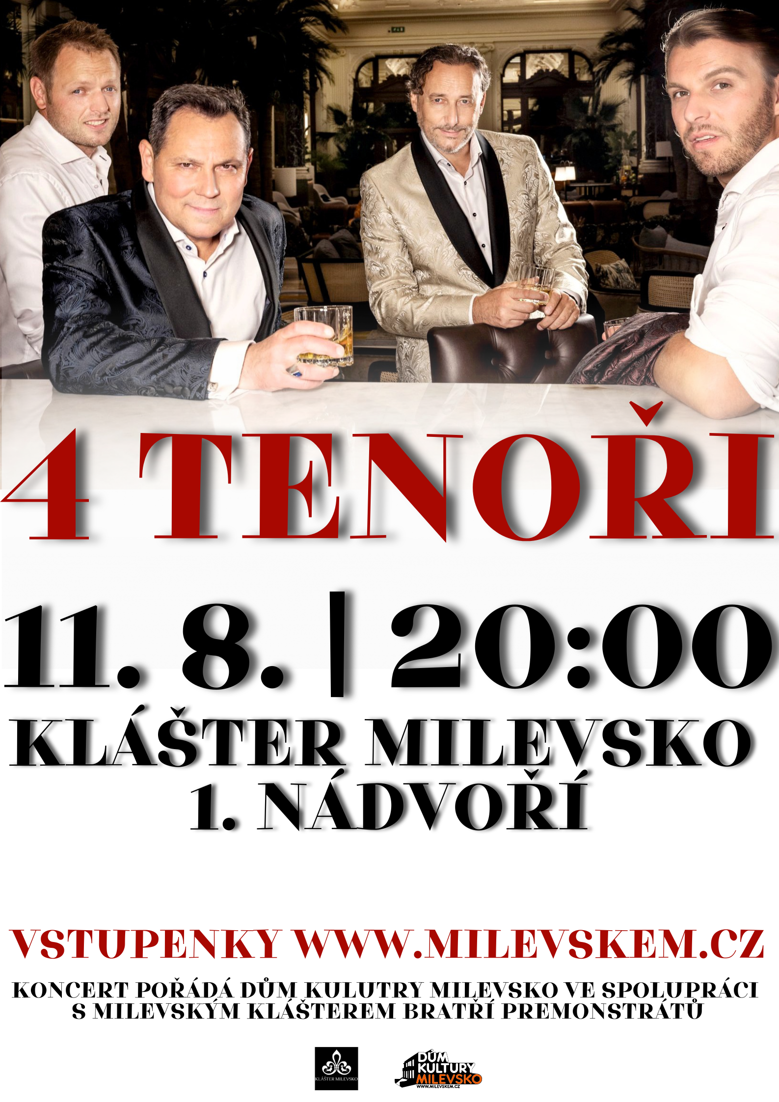 Plakát 4 Tenoři - Galakoncert