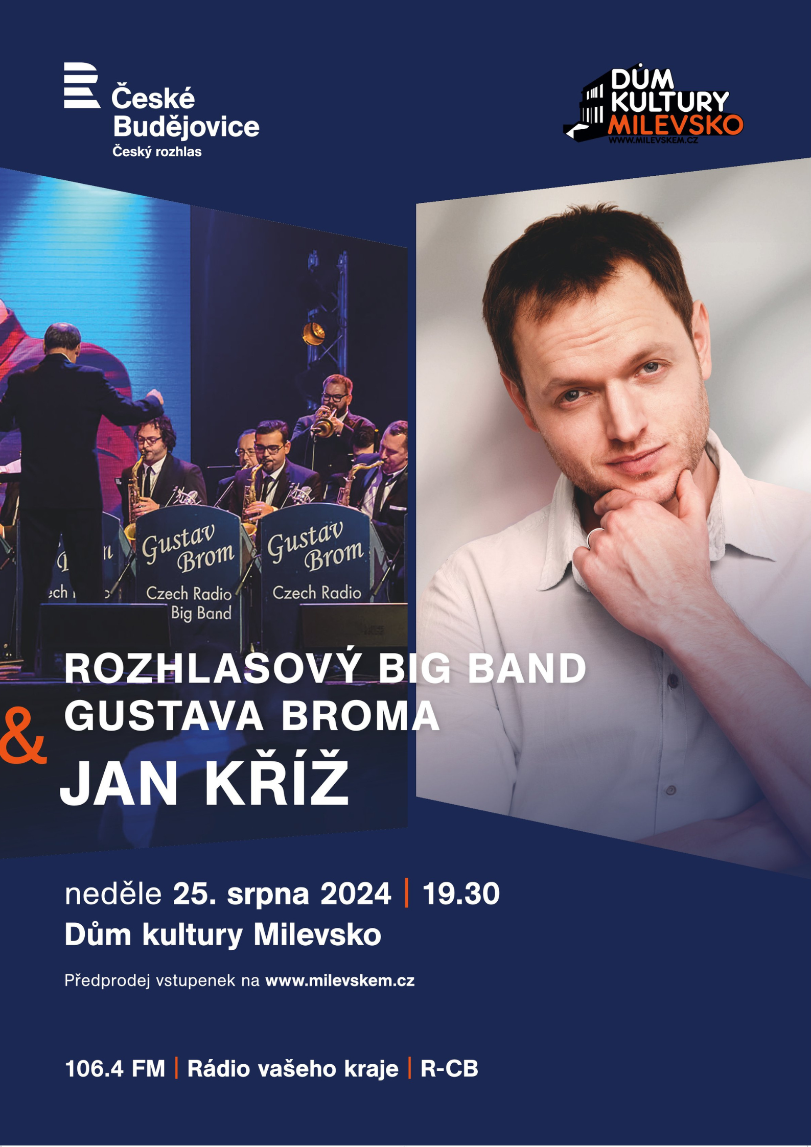 Plakát Bartolomějské posvícení 2024 - Rozhlasový Big Band G. Broma