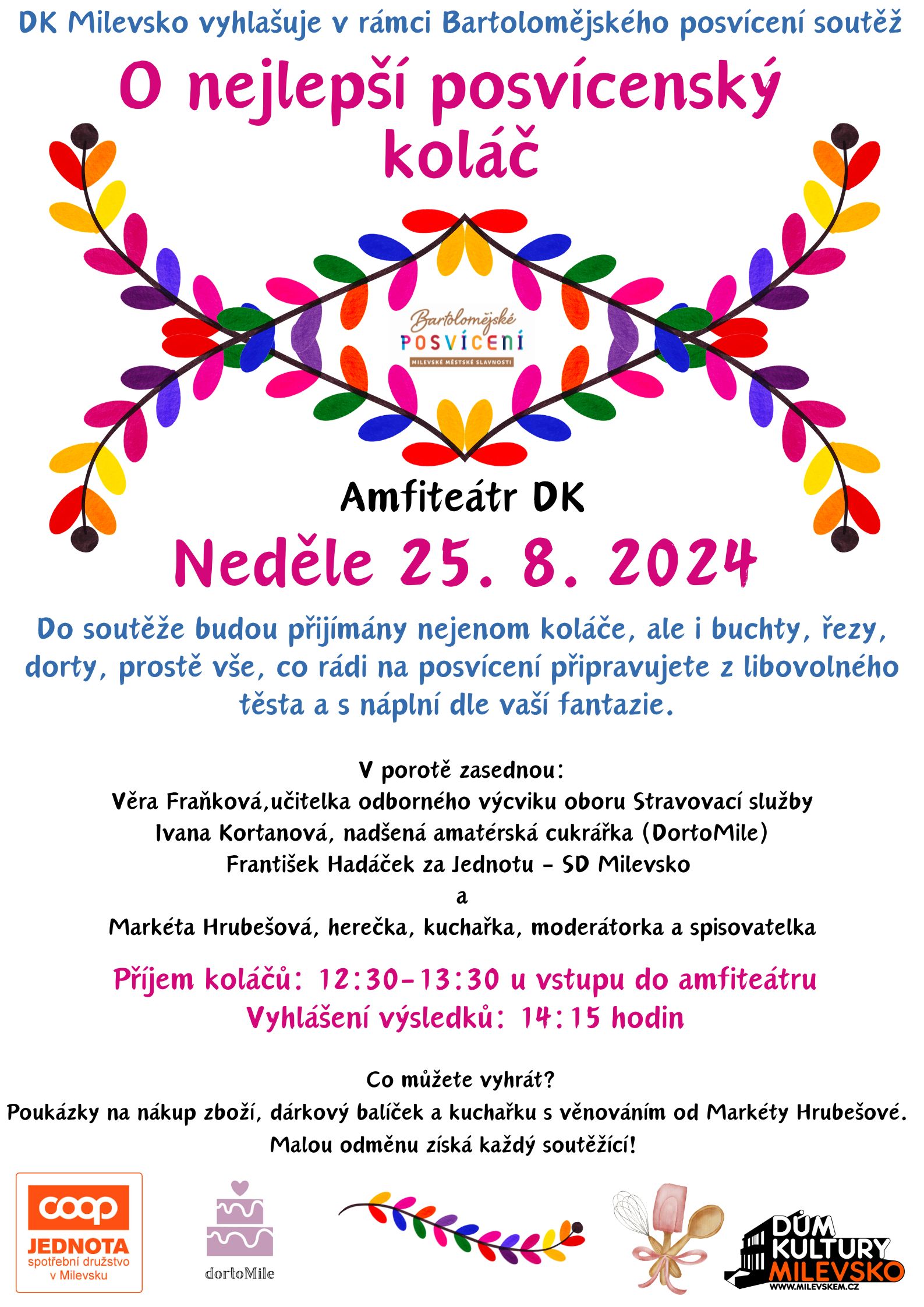 Plakát Soutěž O nejlepší posvícenský koláč