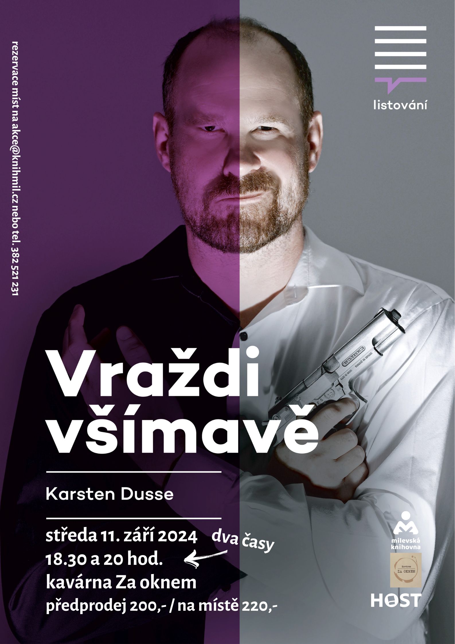 Plakát Listování: Vraždi všímavě