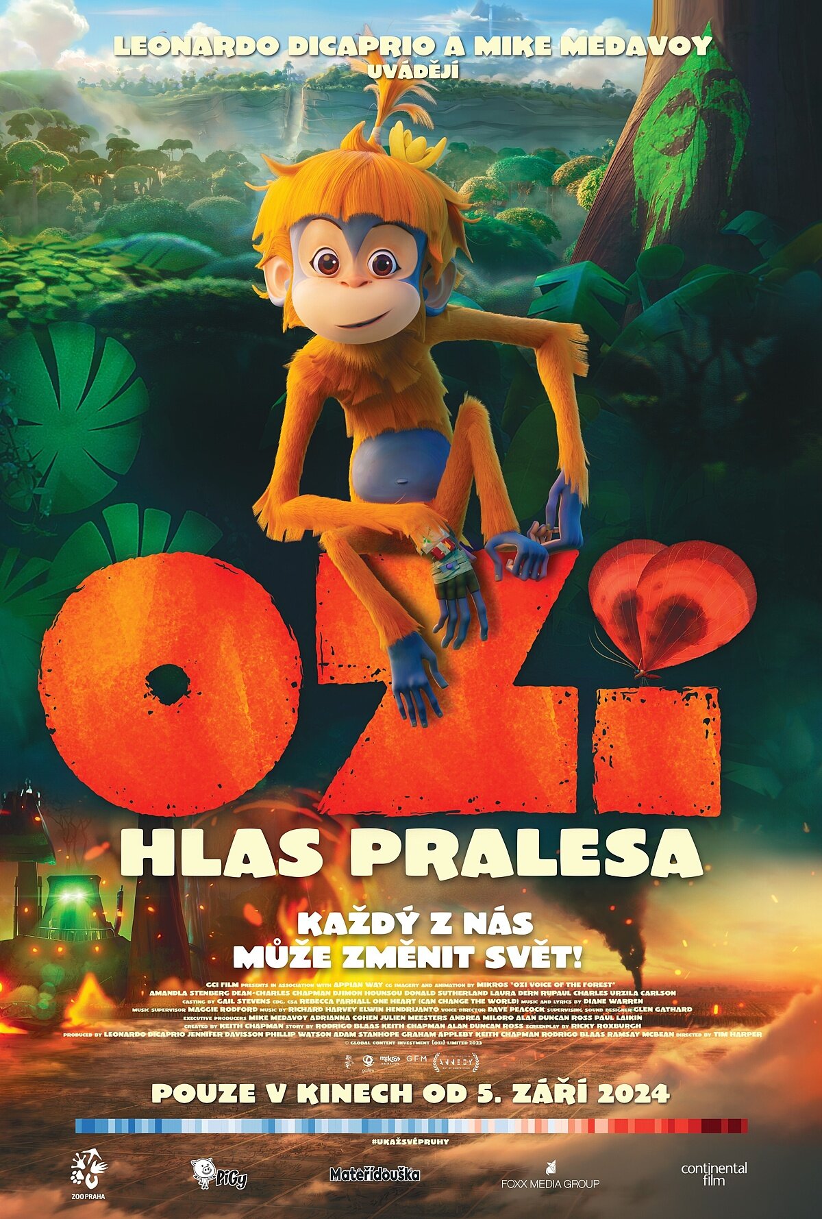 Plakát OZI: Hlas pralesa 