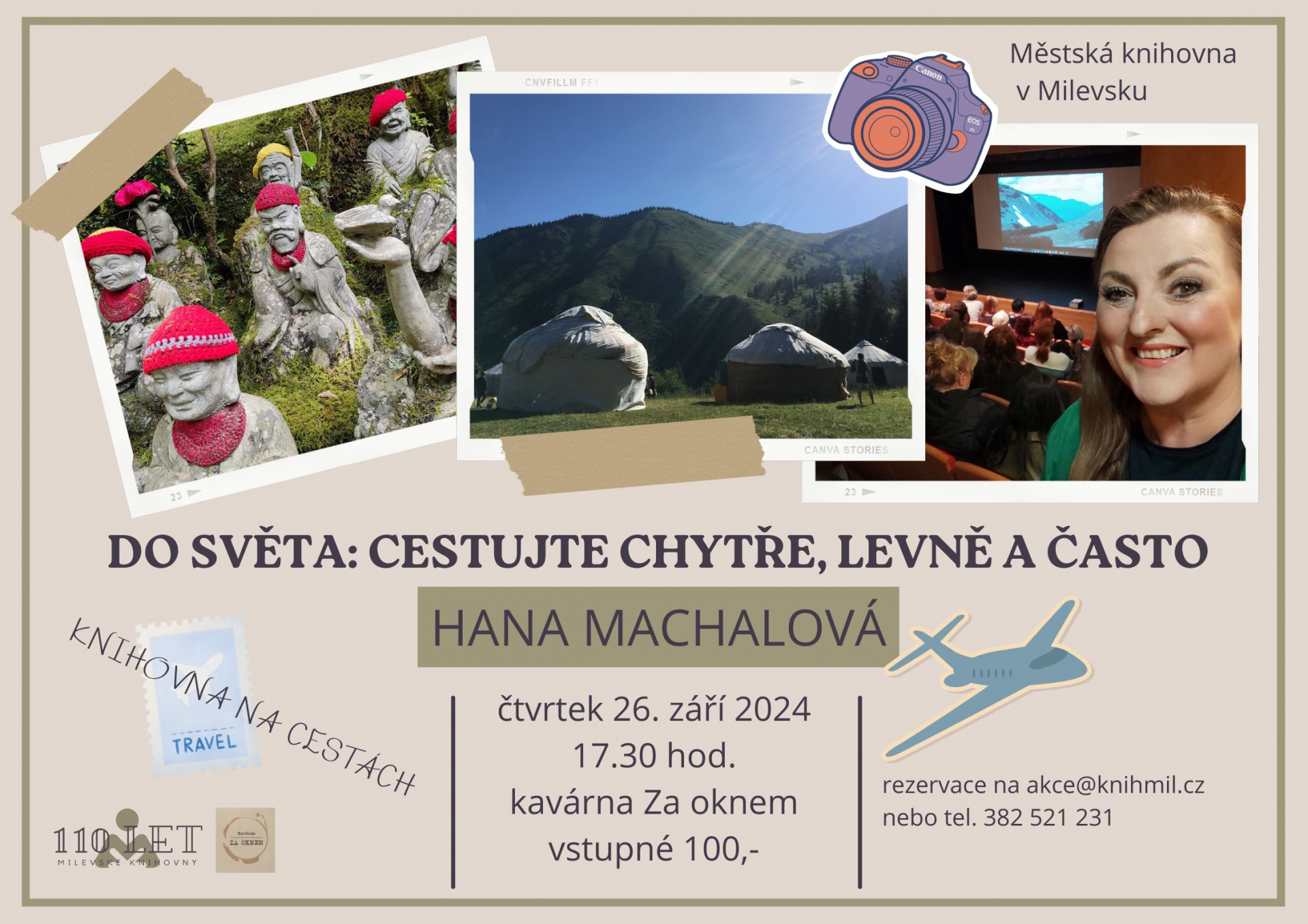 Plakát Do světa: Cestujte chytře, levně a často