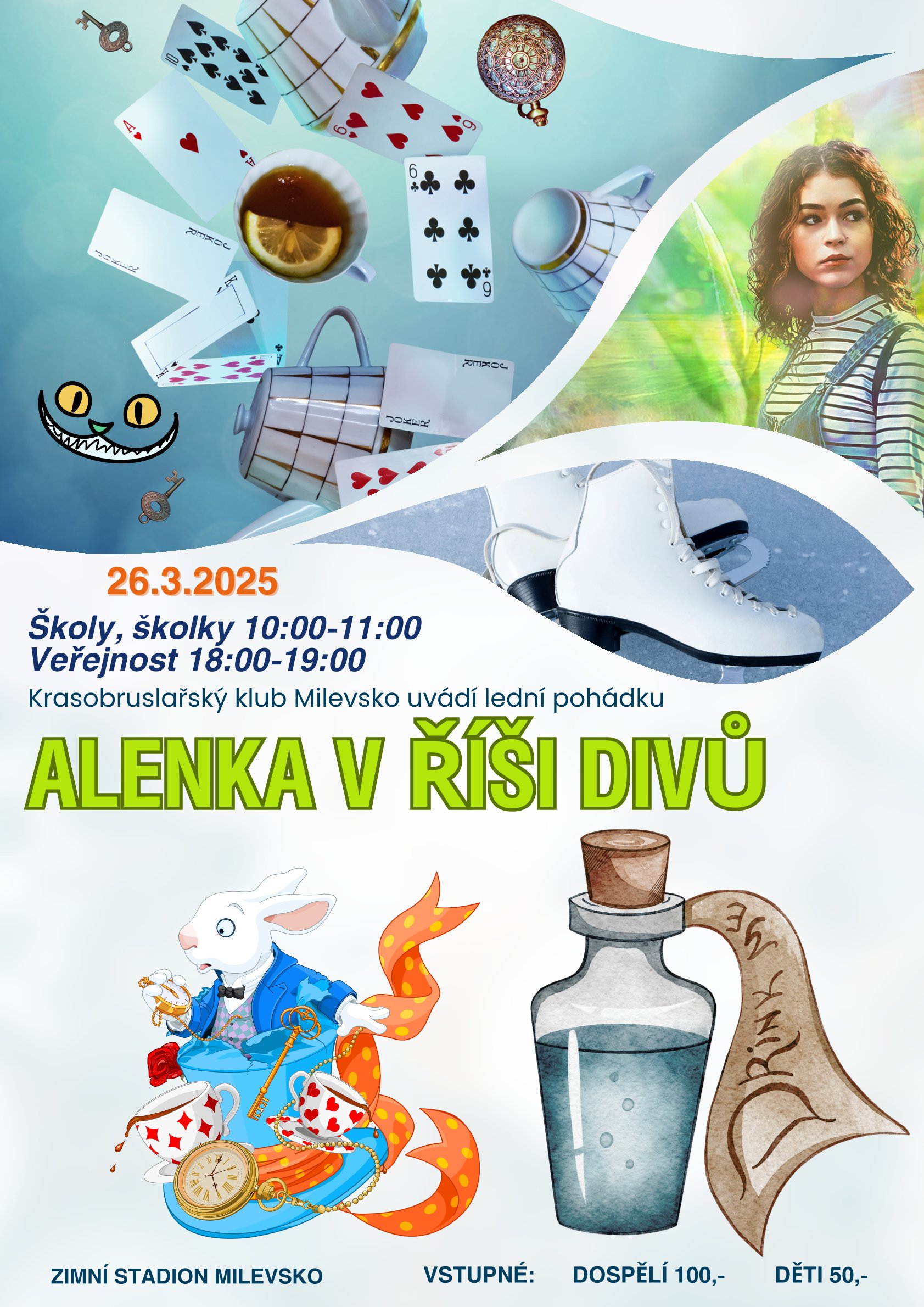 Plakát Alenka v říši divů