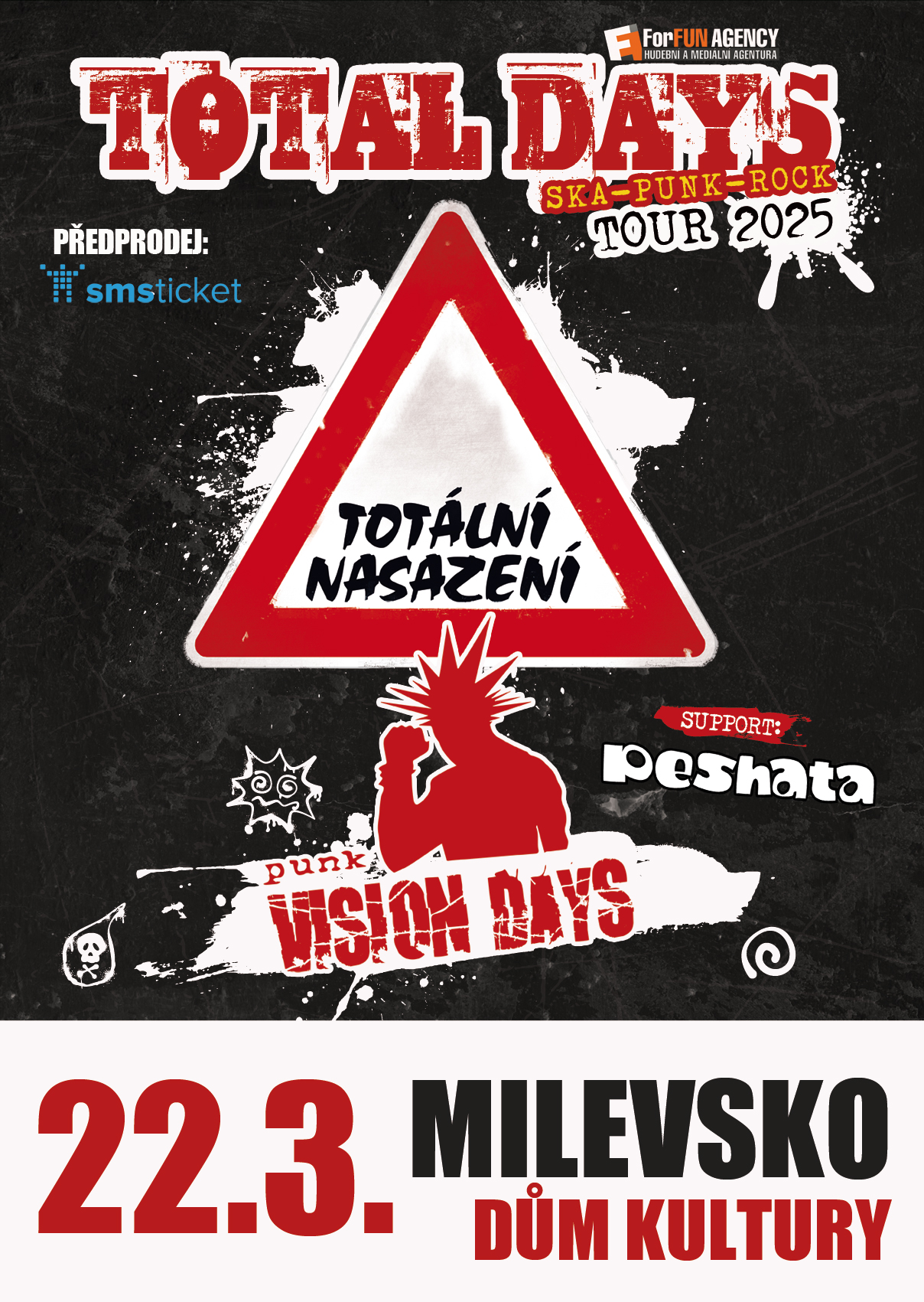 Plakát Totální nasazení & Vision Days