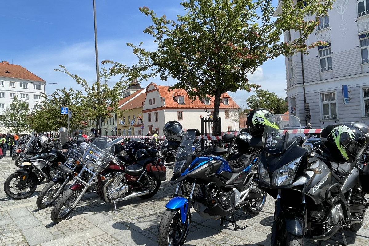 Foto 16. Setkání motorkářů s požehnáním na cestu