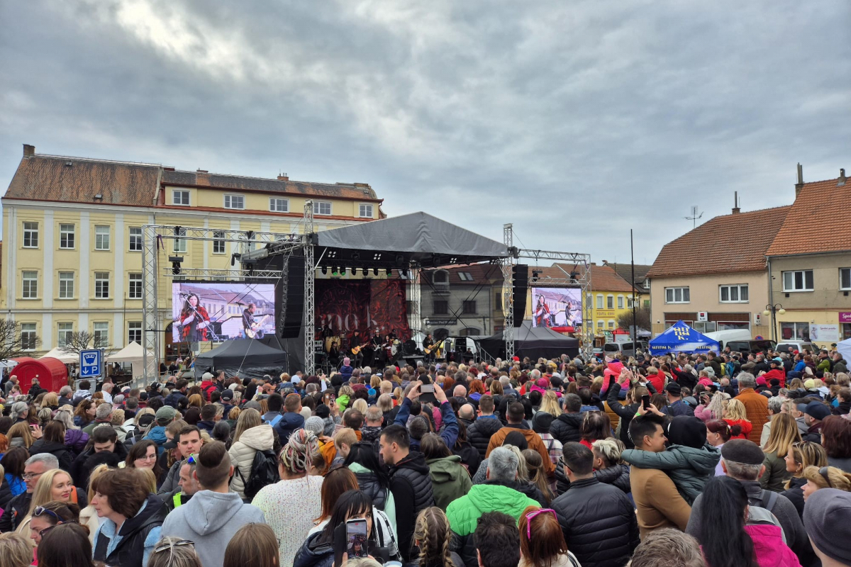 Foto k aktualitě Účast zaměstnanců domu kultury na Slavnostech mandloní a vína v Hustopečích