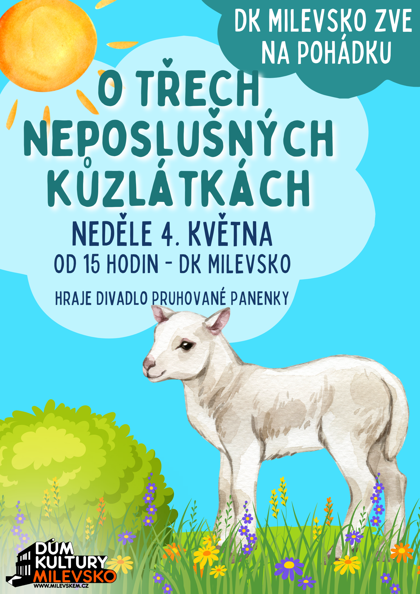 Plakát Pohádka - O třech neposlušných kůzlátkách