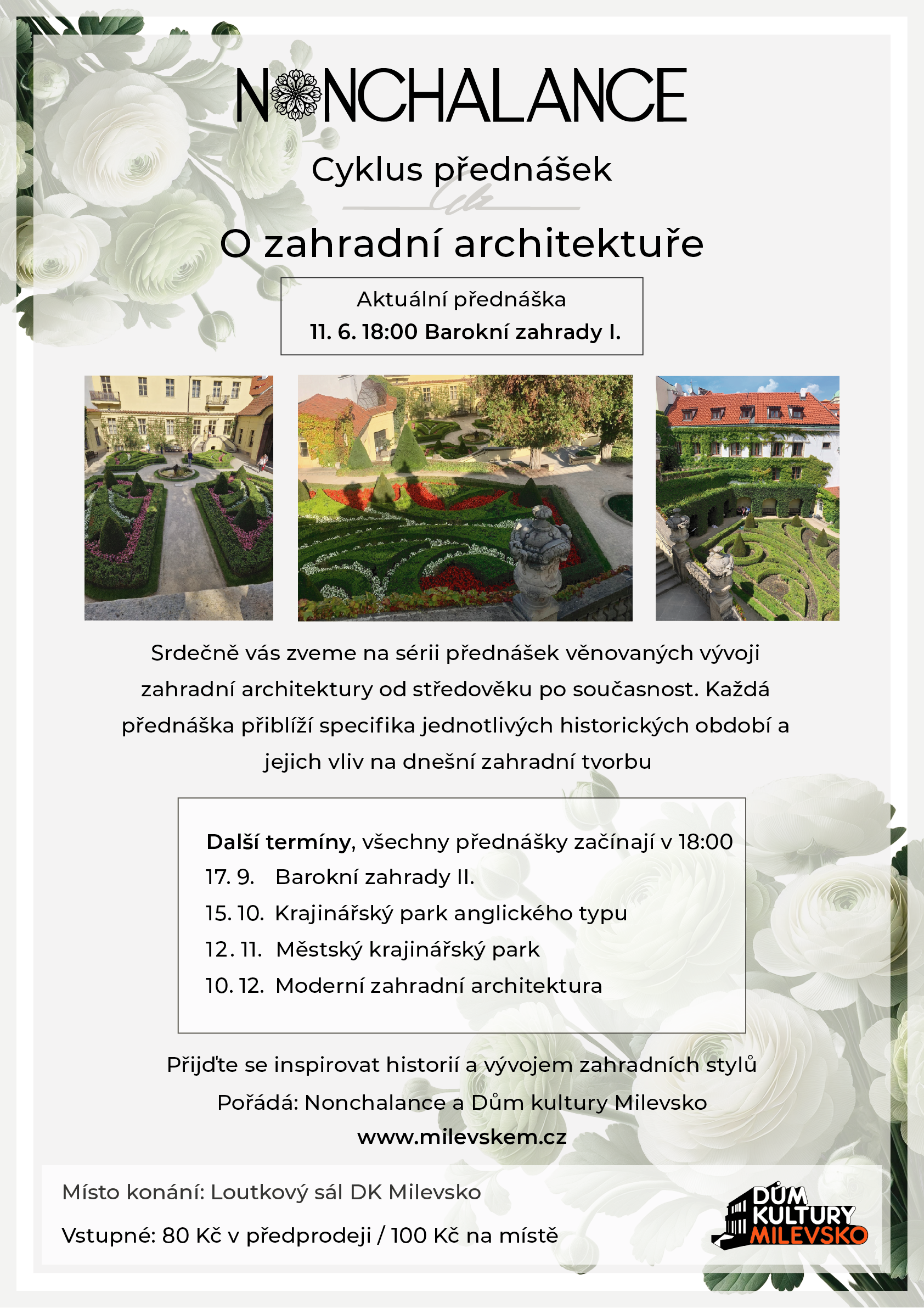 Plakát Barokní zahrady I.