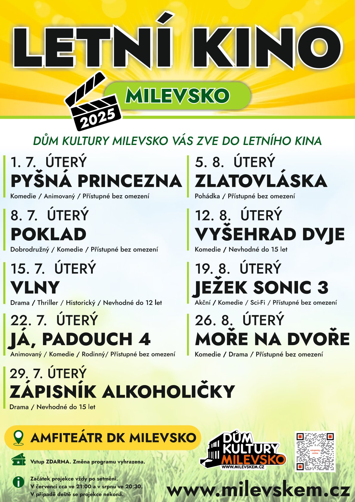 Plakát Letní kino - Vlny