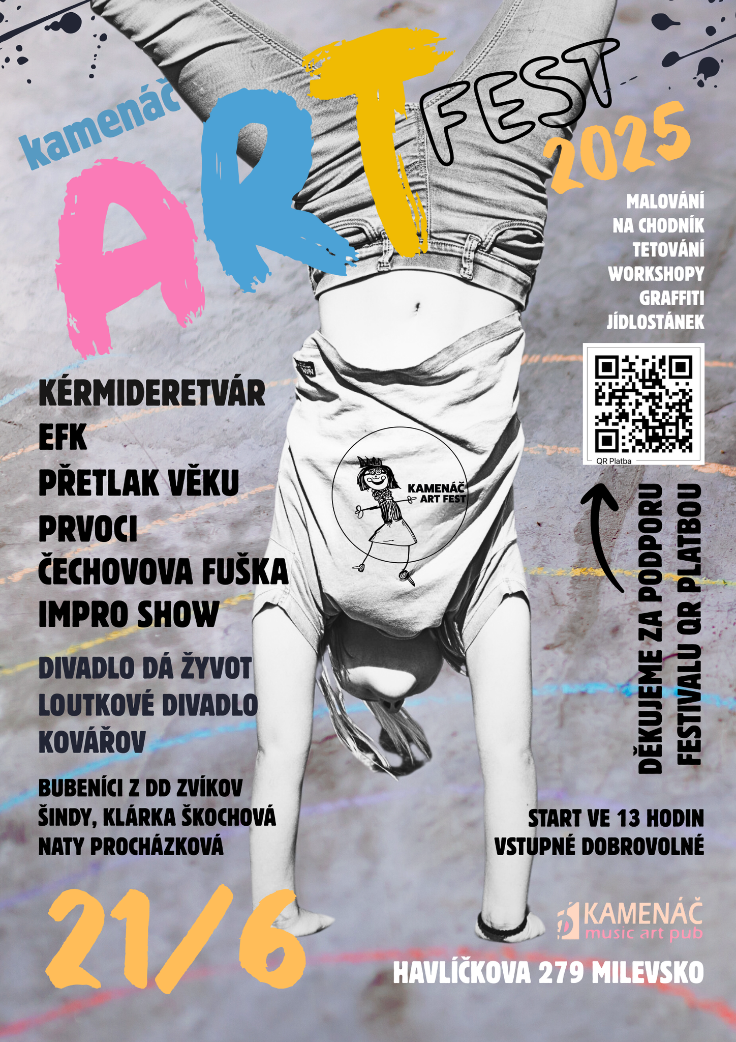 Plakát Kamenáč art fest