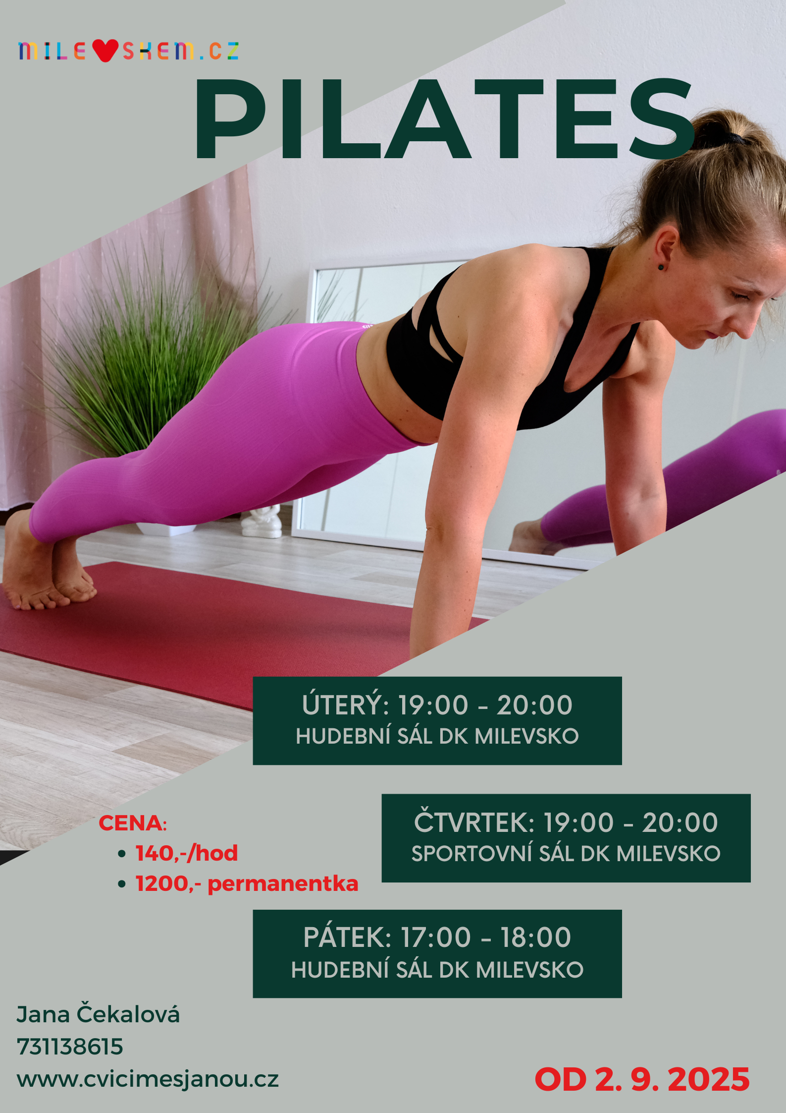Plakát Pilates