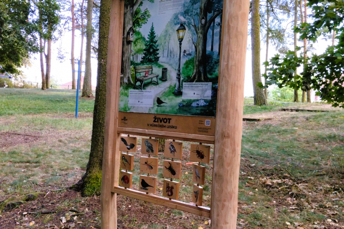 Foto Naučná stezka Život na Hůreckém lesíku