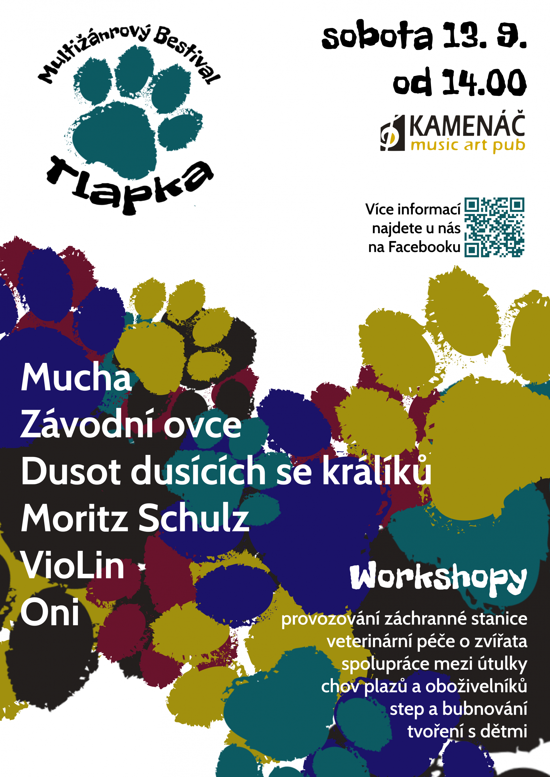 Plakát Bestival Tlapka