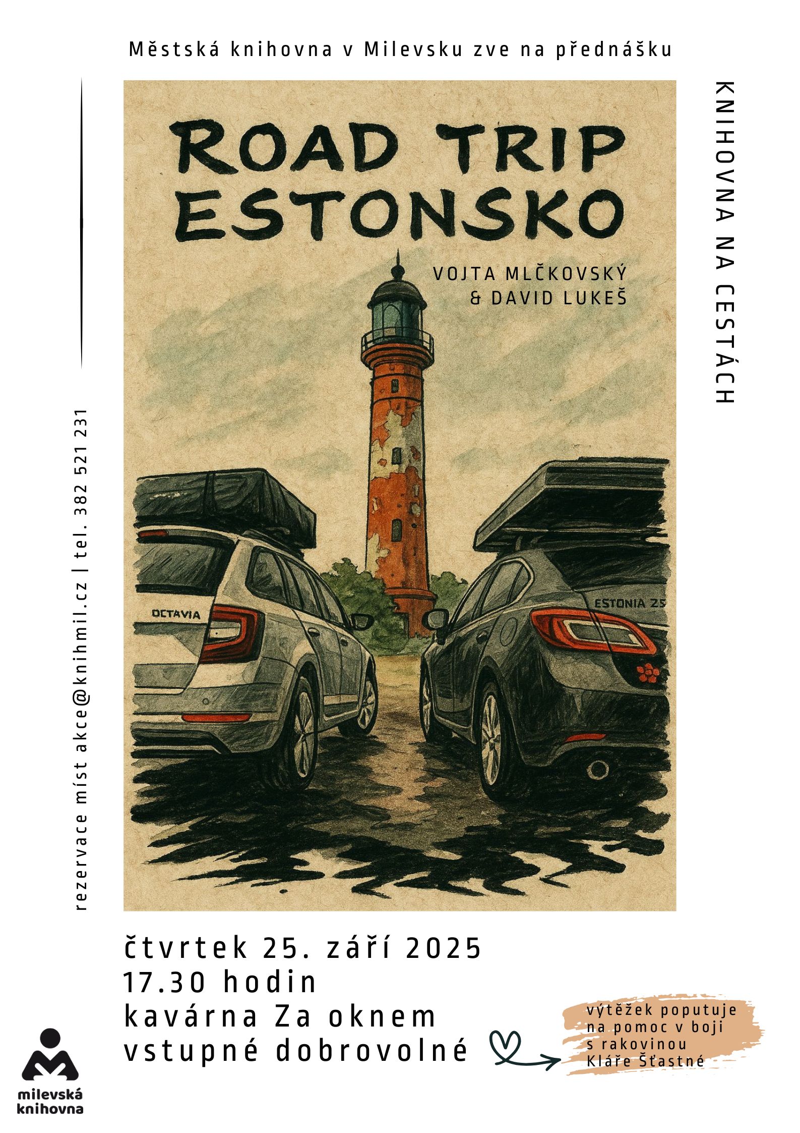 Plakát Knihovna na cestách: Estonsko - zelená perla Baltu