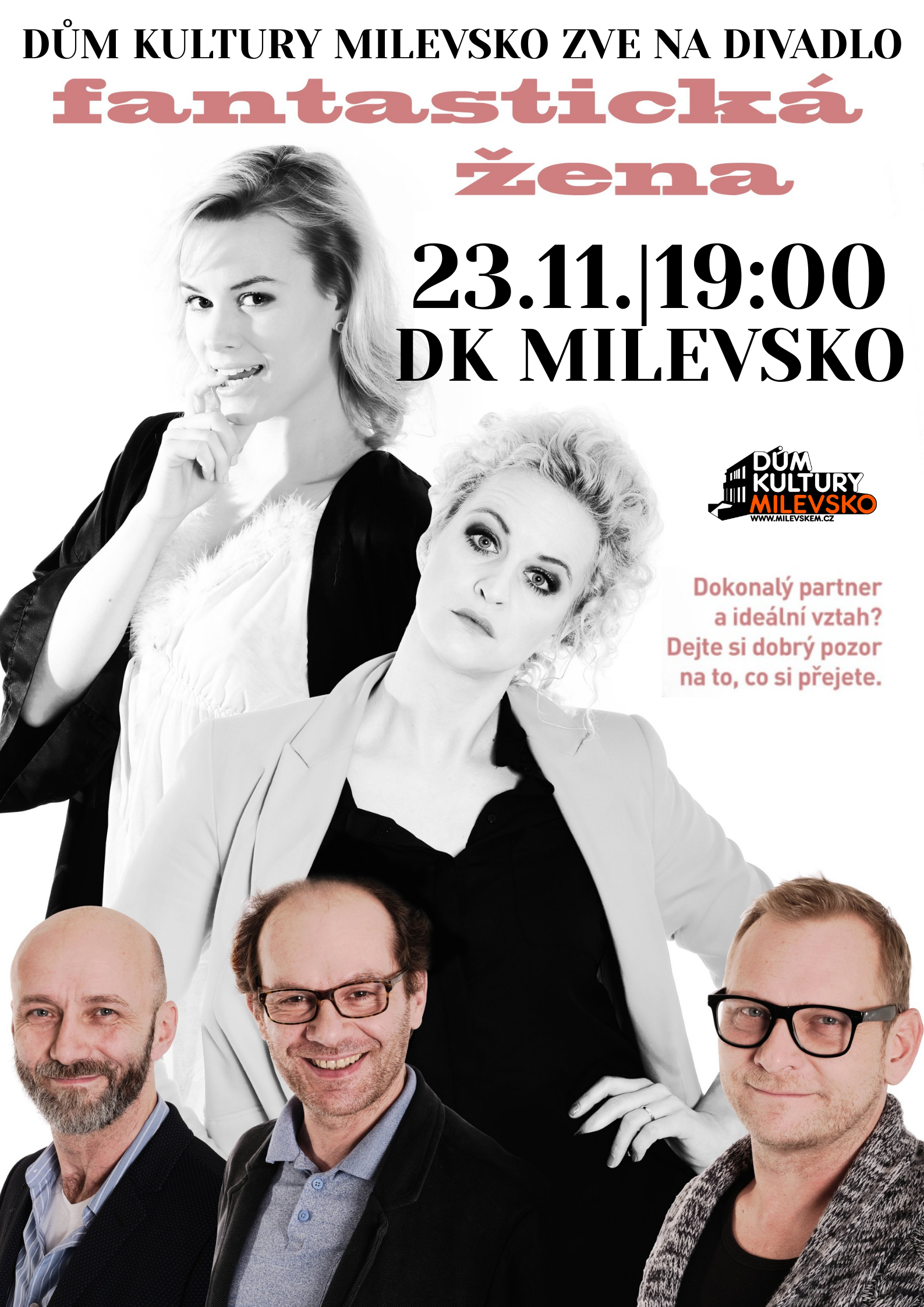 Plakát Divadlo - Fantastická žena