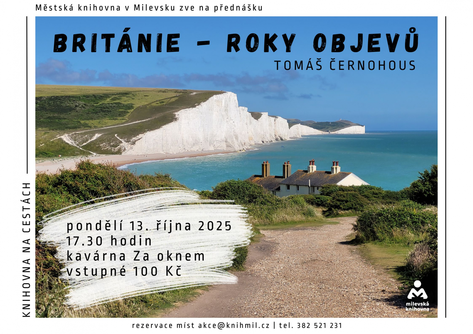 Plakát Knihovna na cestách: Británie - roky objevů