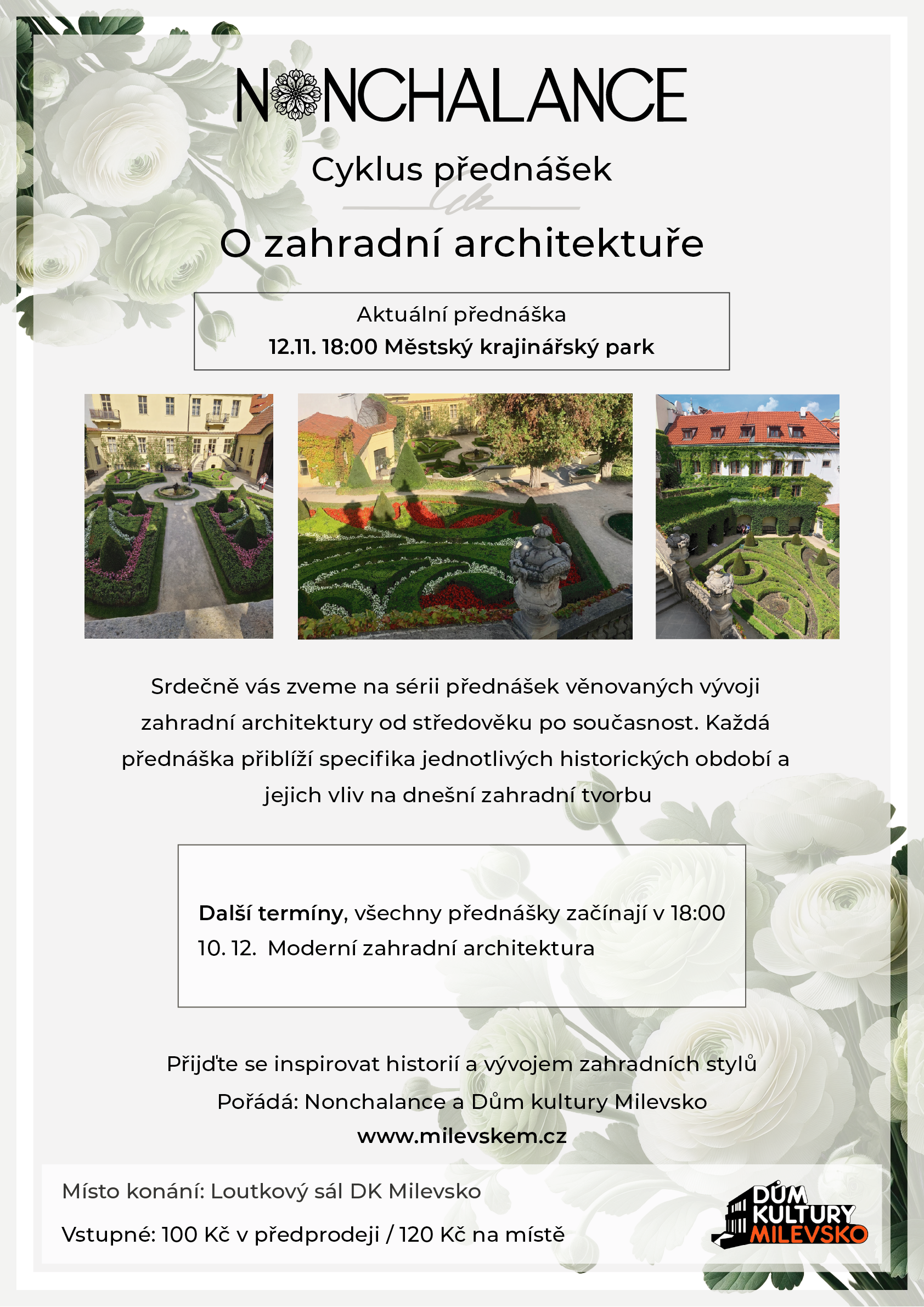 Plakát Zahradní architektura - Městský krajinářský park