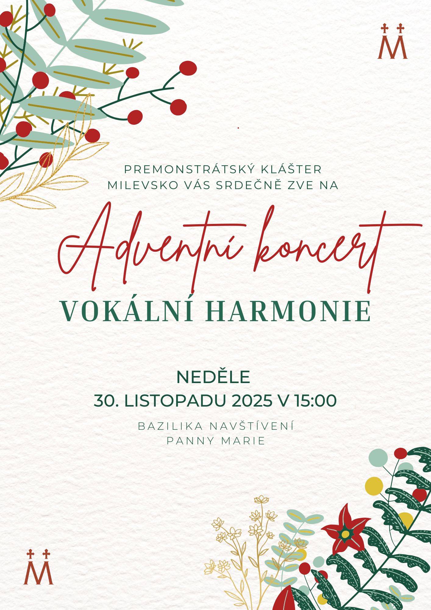 Plakát Vokální harmonie