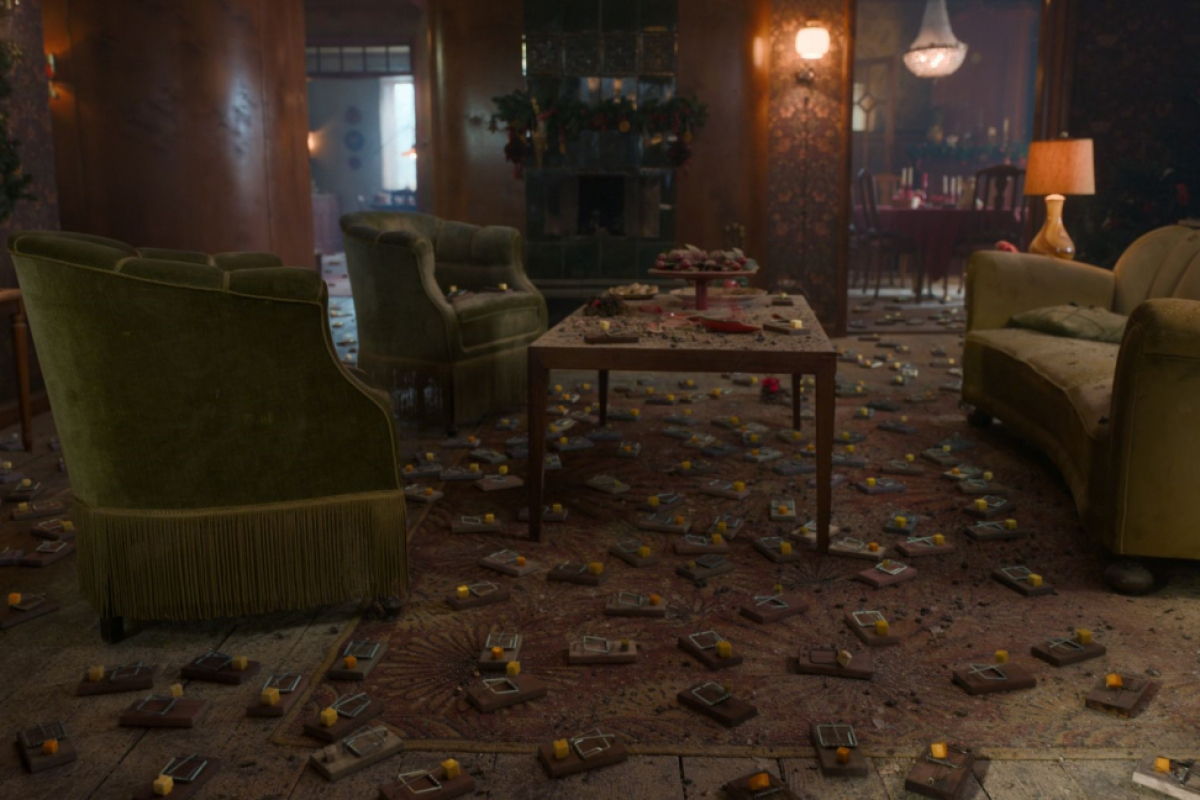 Foto Myši v akci: Vánoční past