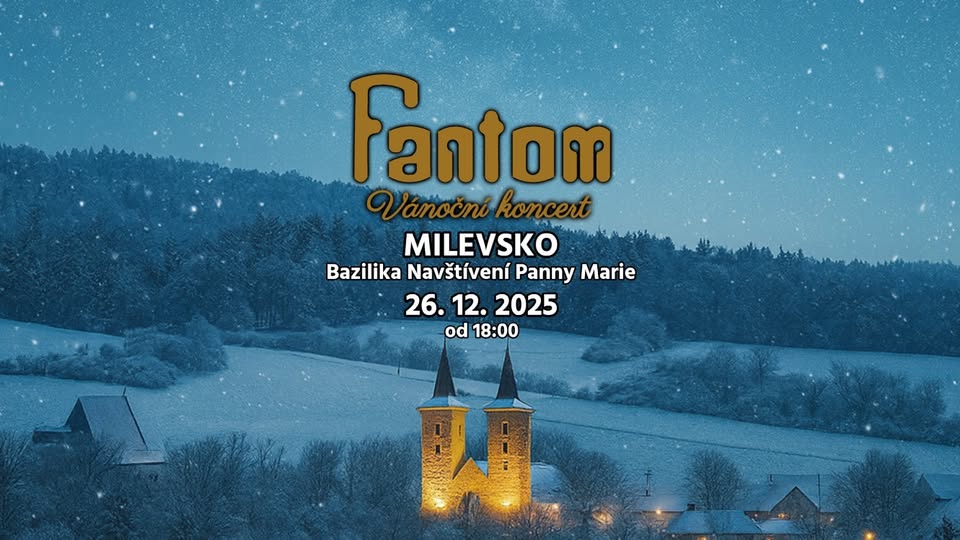 Plakát Fantom - Vánoční koncert v klášteře