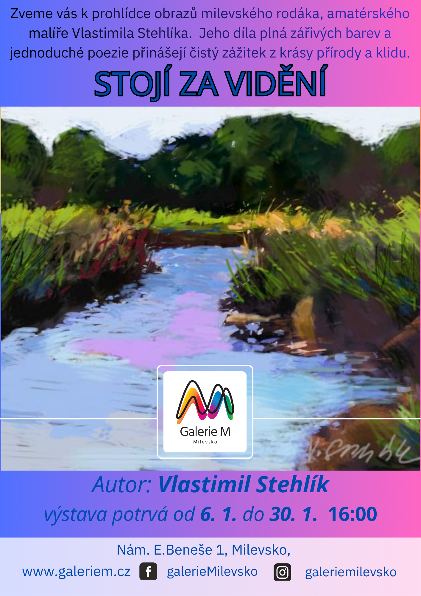 Plakát Stojí za vidění