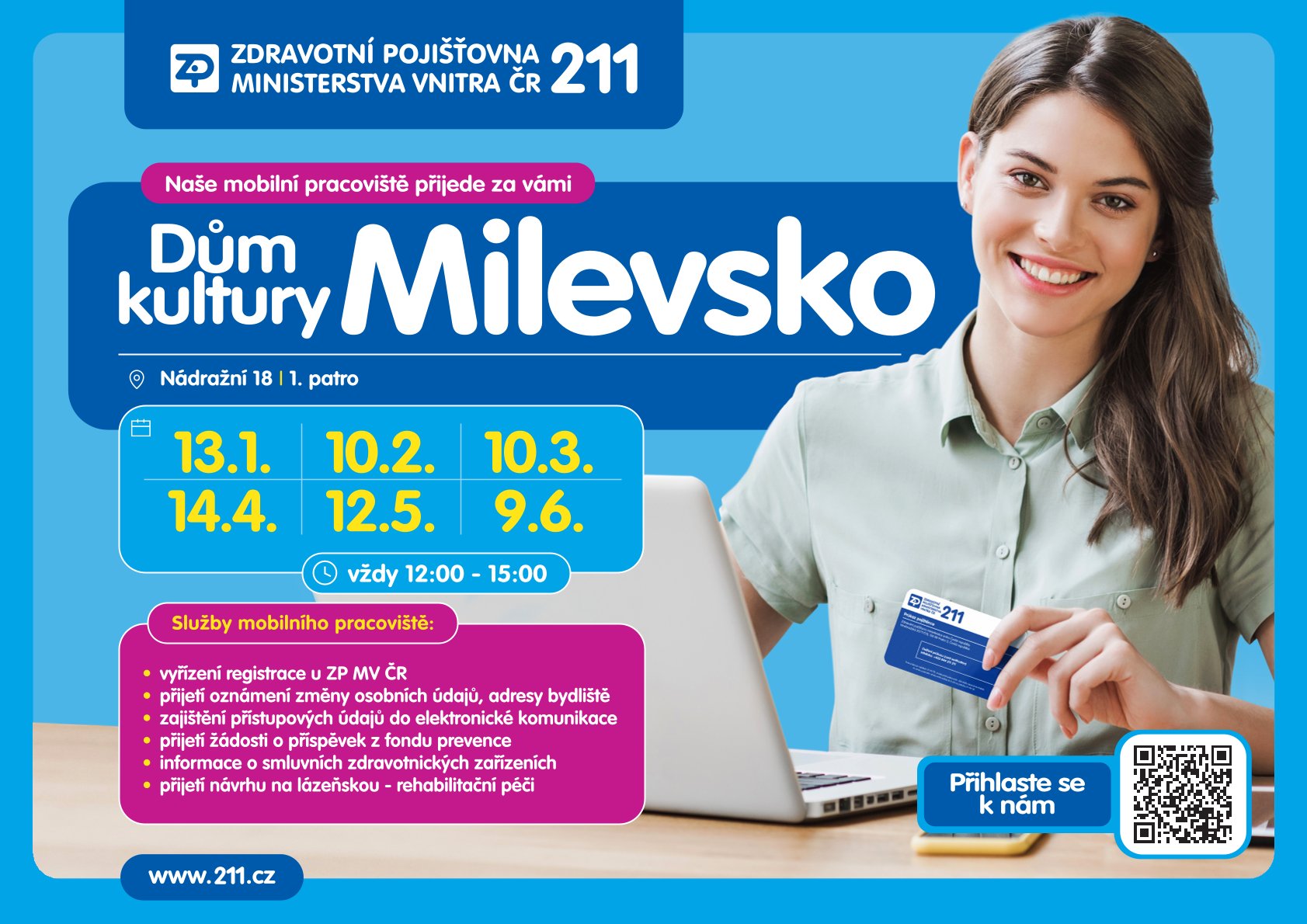 Plakát Zdravotní pojišťovna ministerstva vnitra