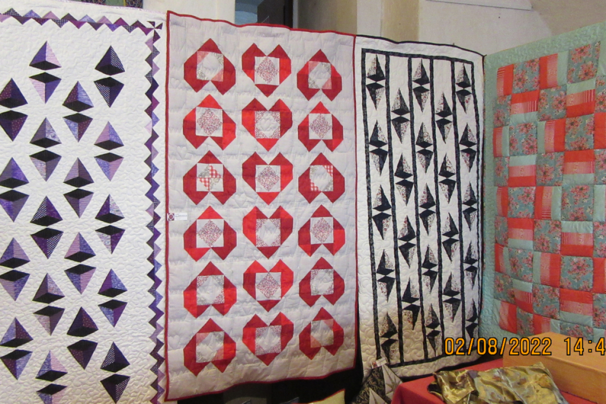 Foto Výstava prací Patchworkového klubu DDM Milevsko